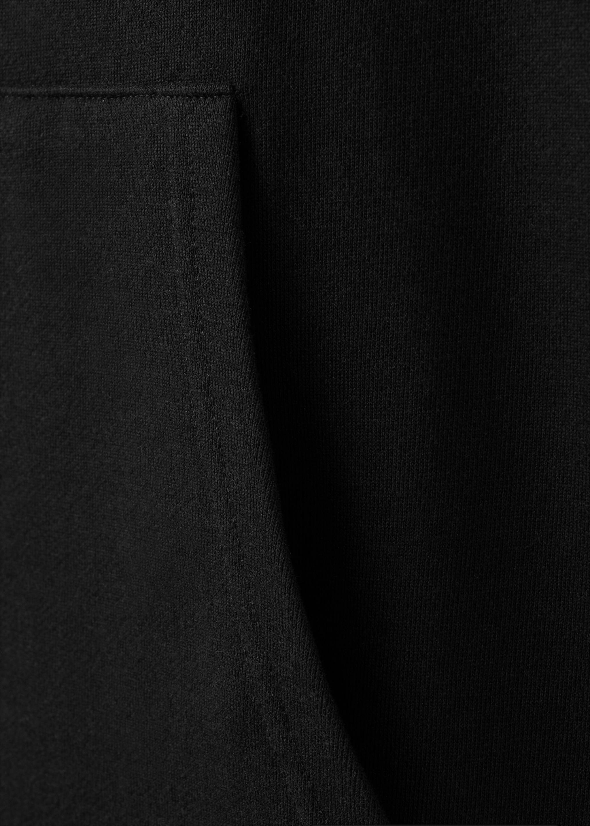 Chemise de nuit courte avec capuche et zip - Détail de l'article 8