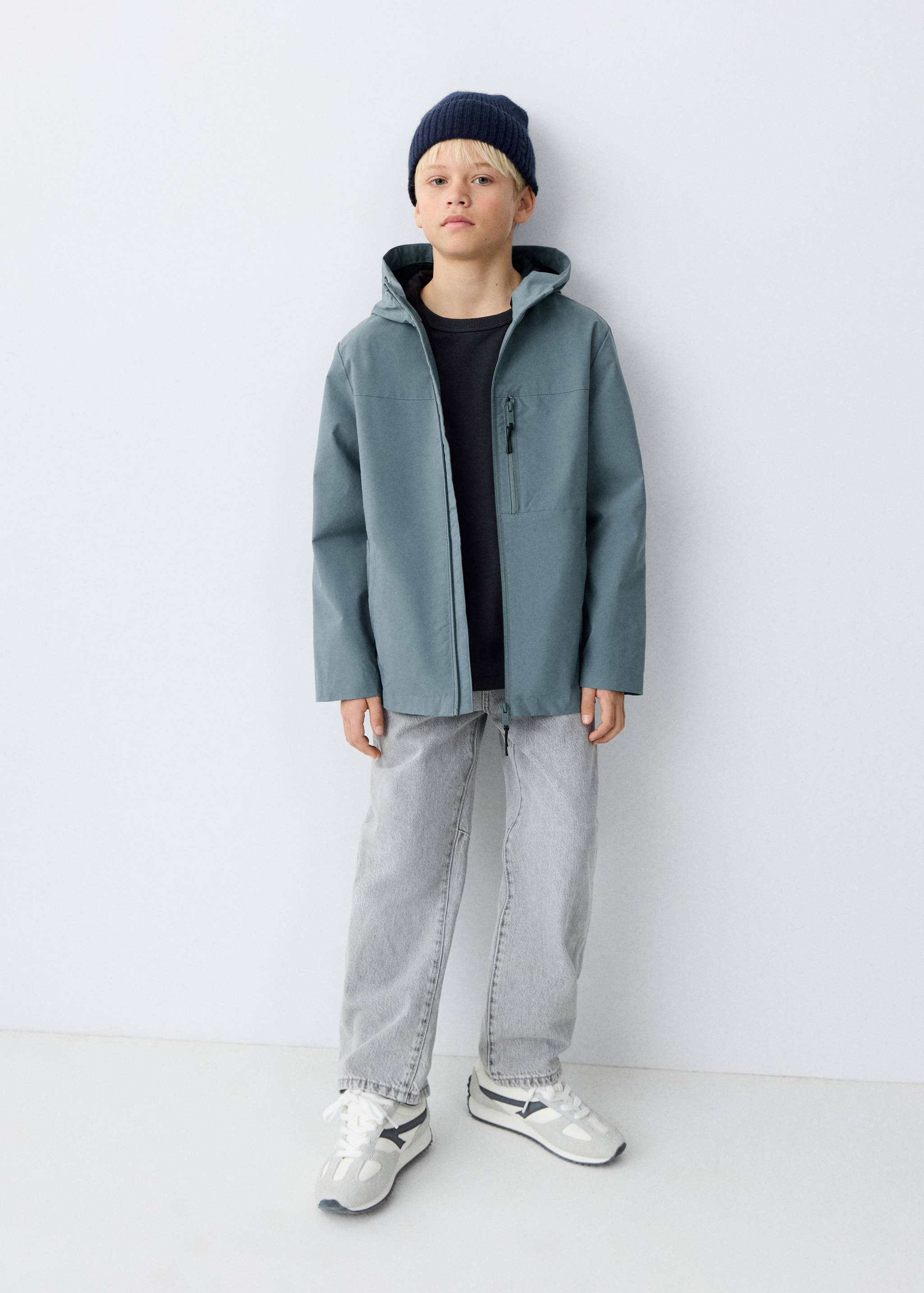 Raincoat hooded jacket - General plane