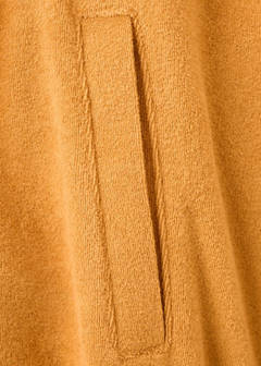 Terry cotton cardigan — Orange 8