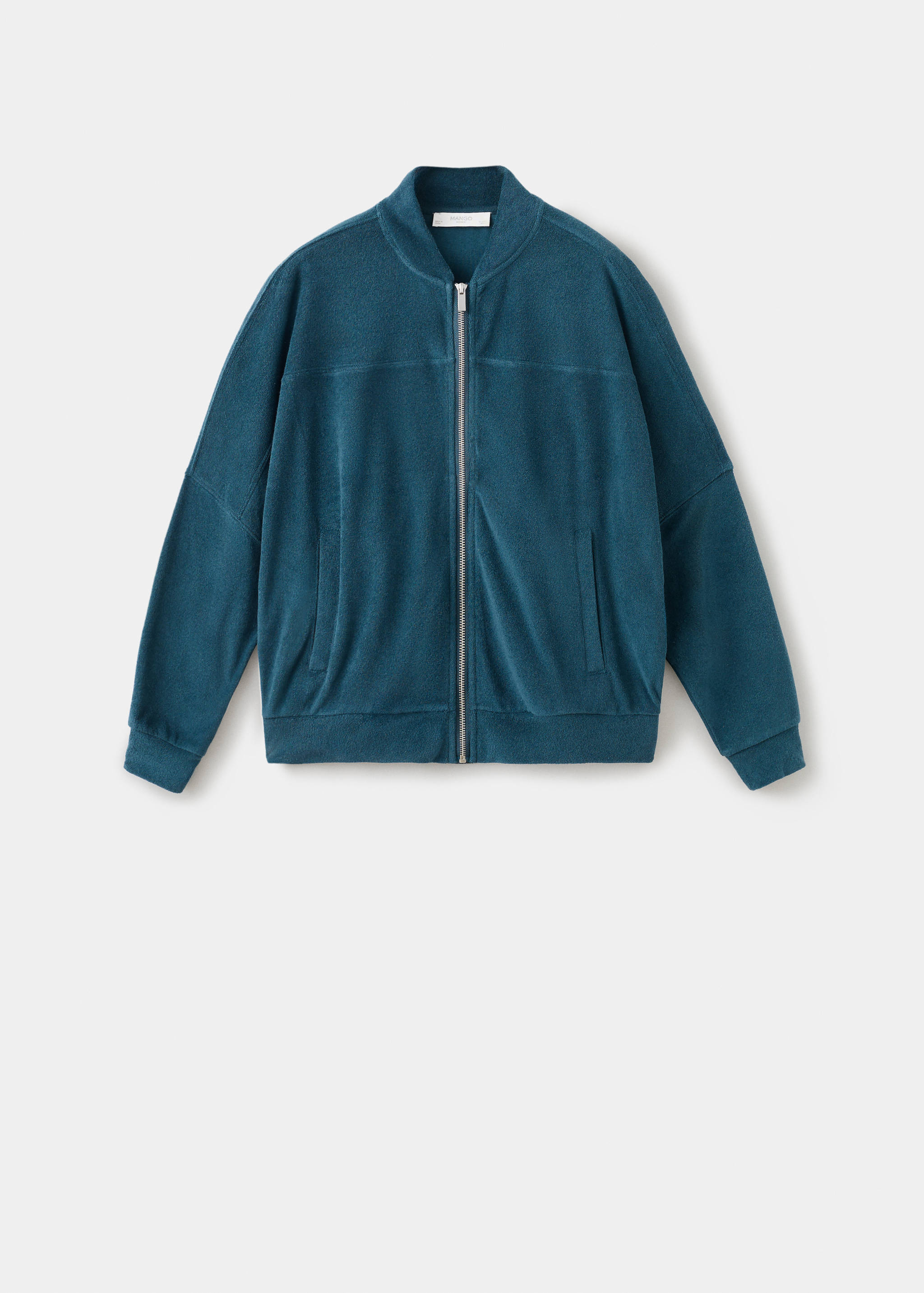 Cardigan en coton bouclette - Article sans modèle