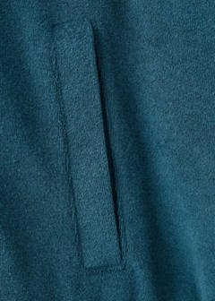 Terry cotton cardigan — Blue 8