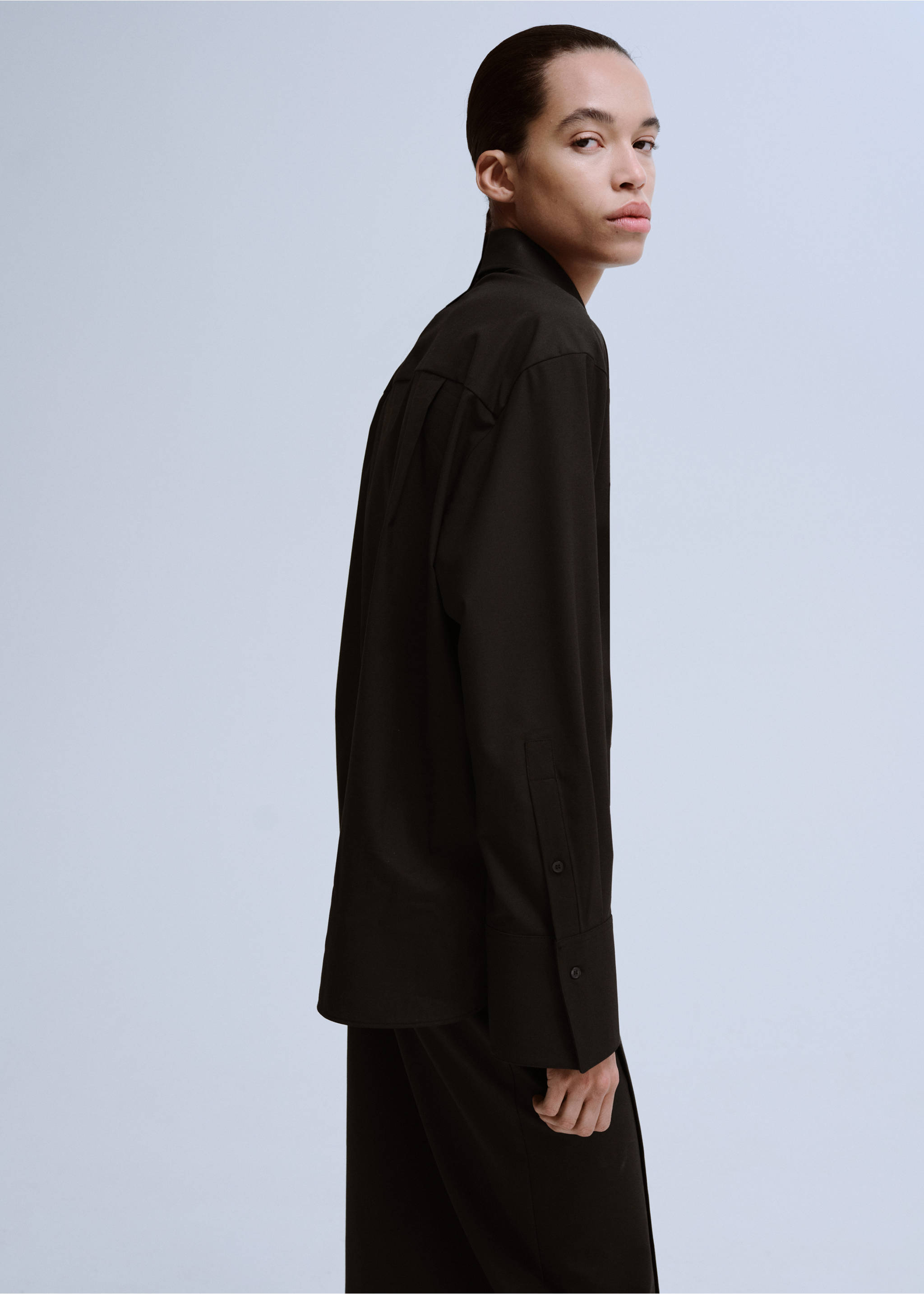 直筒衬衫配口袋 - null, 巧克力色. Ref: 27083334-00.