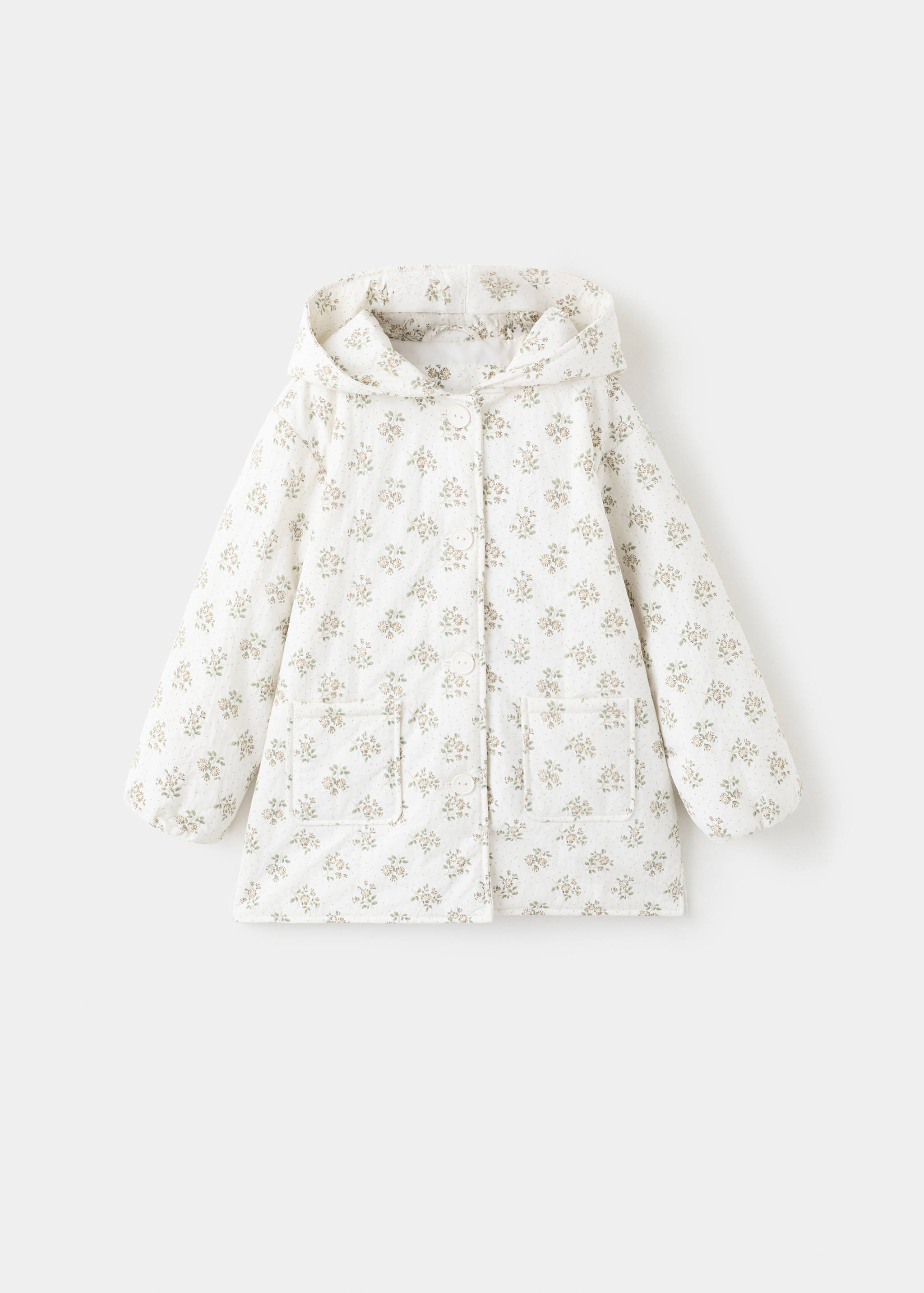 Chaqueta larga flores - Artículo sin modelo