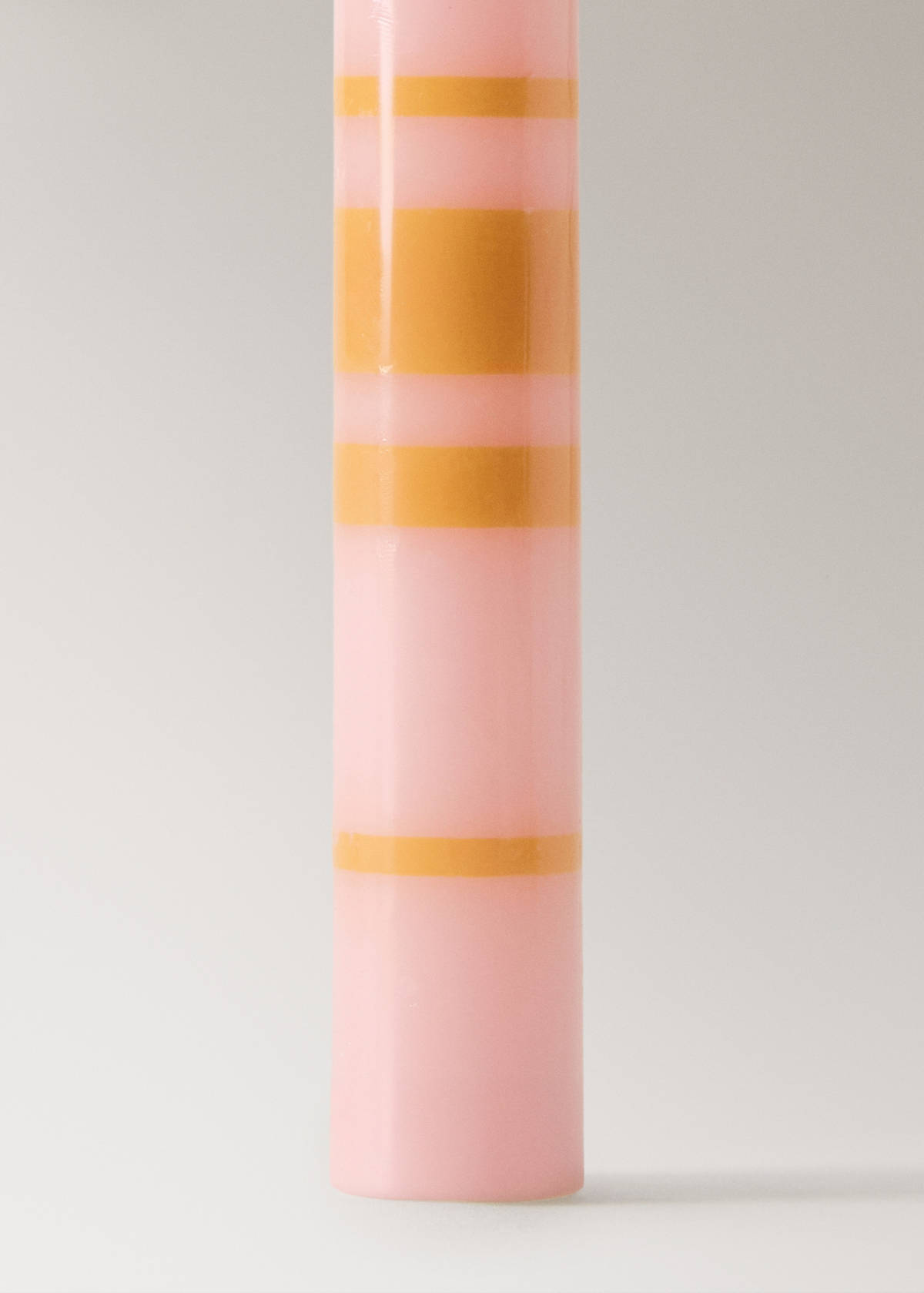 Bicolour decorative candles — Pastel Green