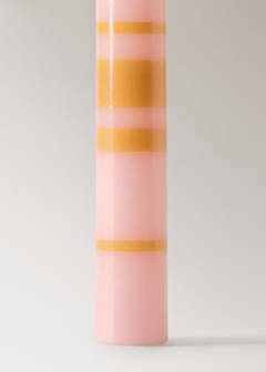 Bicolour decorative candles — Pastel Green 3