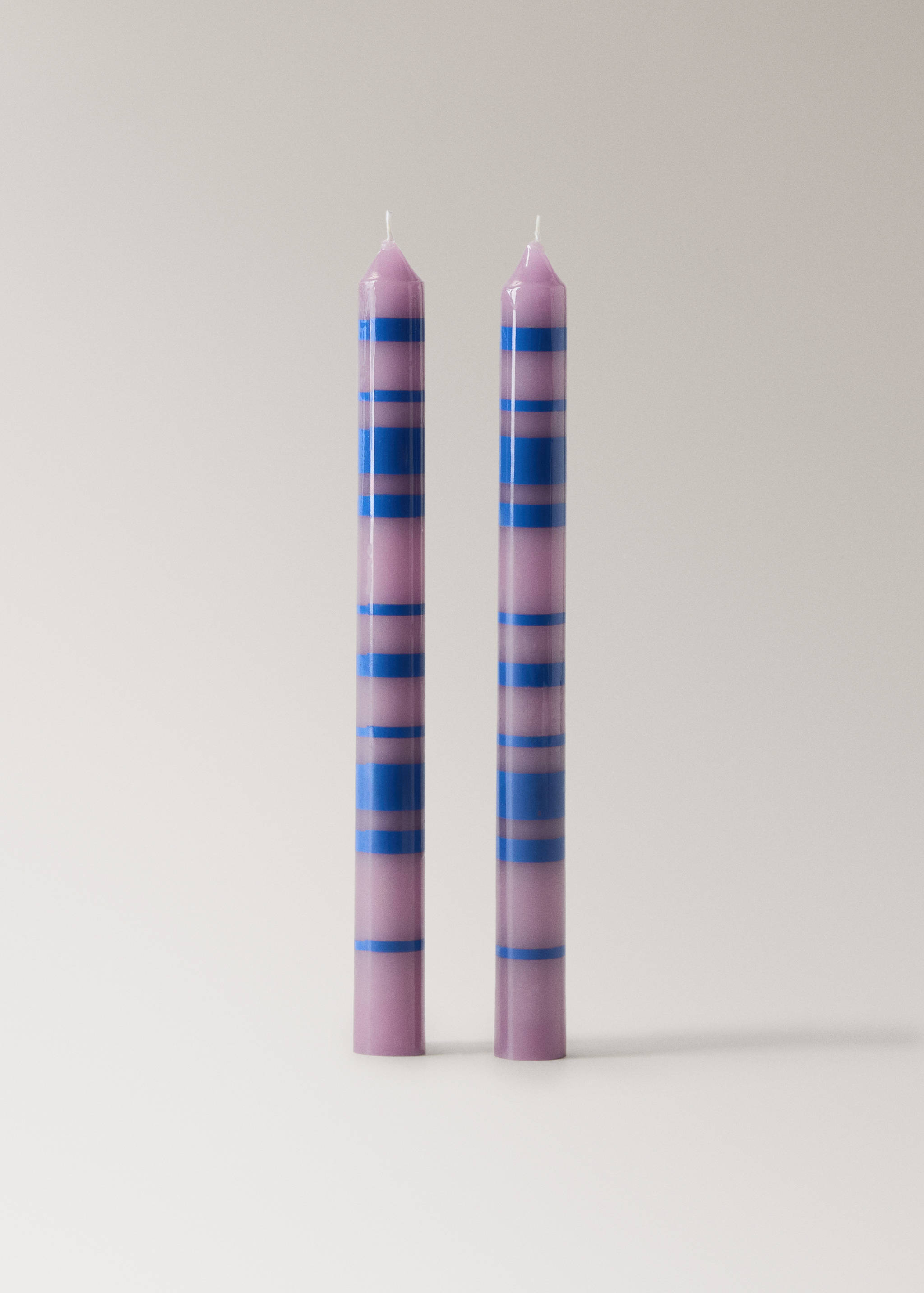 Bicolour decorative candles - Article without model