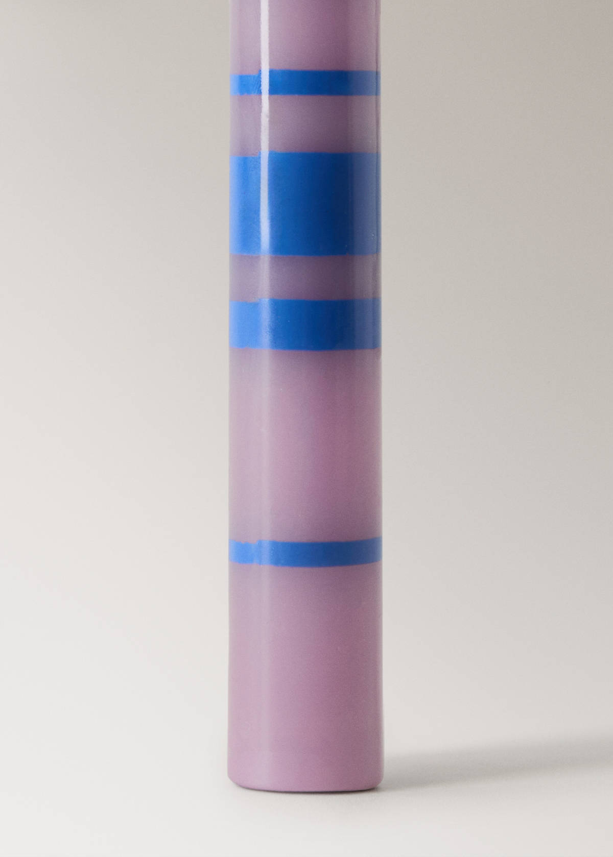 Bicolour decorative candles — Blue