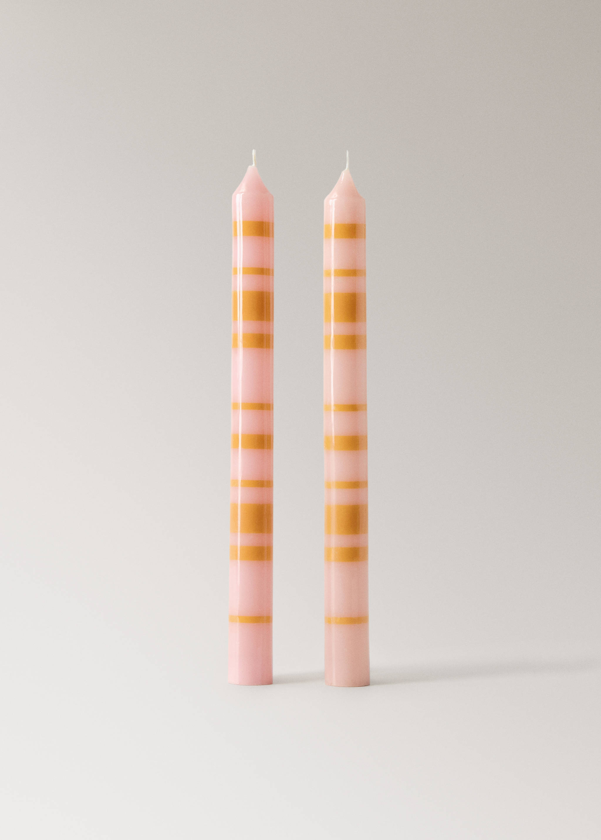 Bicolour decorative candles - Article without model