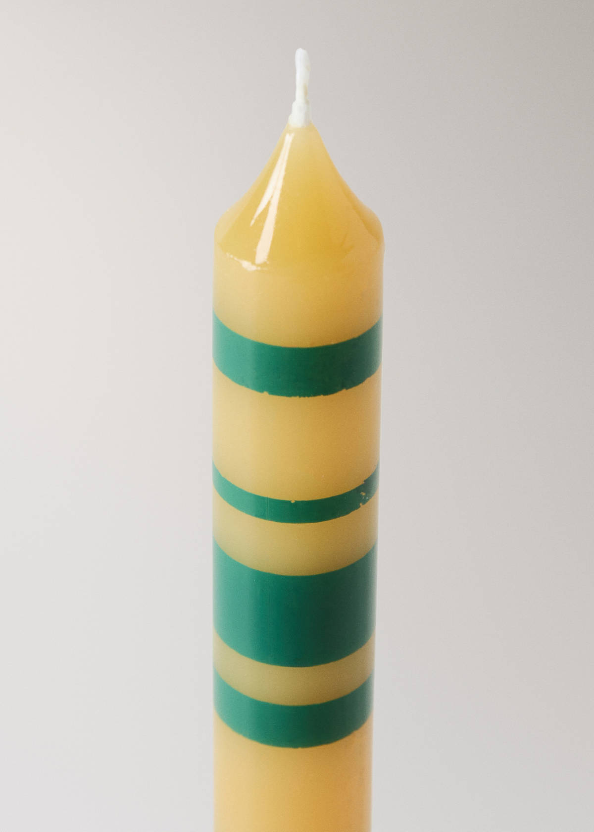 Bicolour decorative candles — Pastel Pink