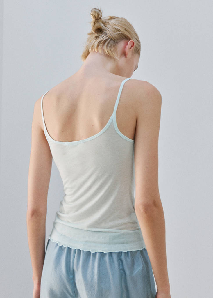 Micromodal tank top — Blue