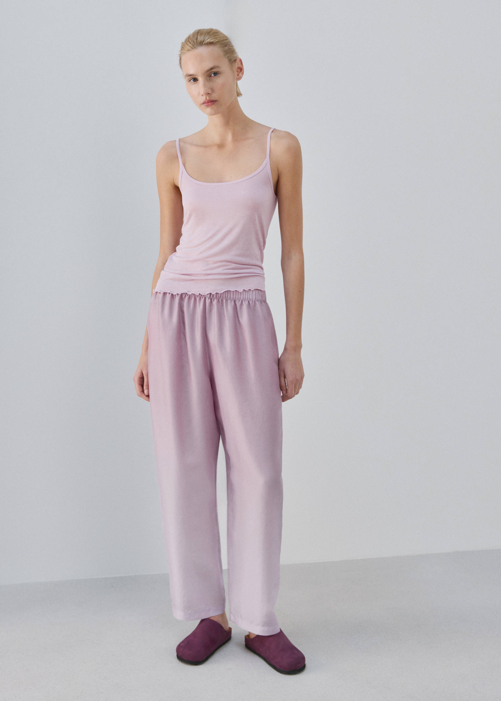 T-shirt micromodal bretelles - Plan général