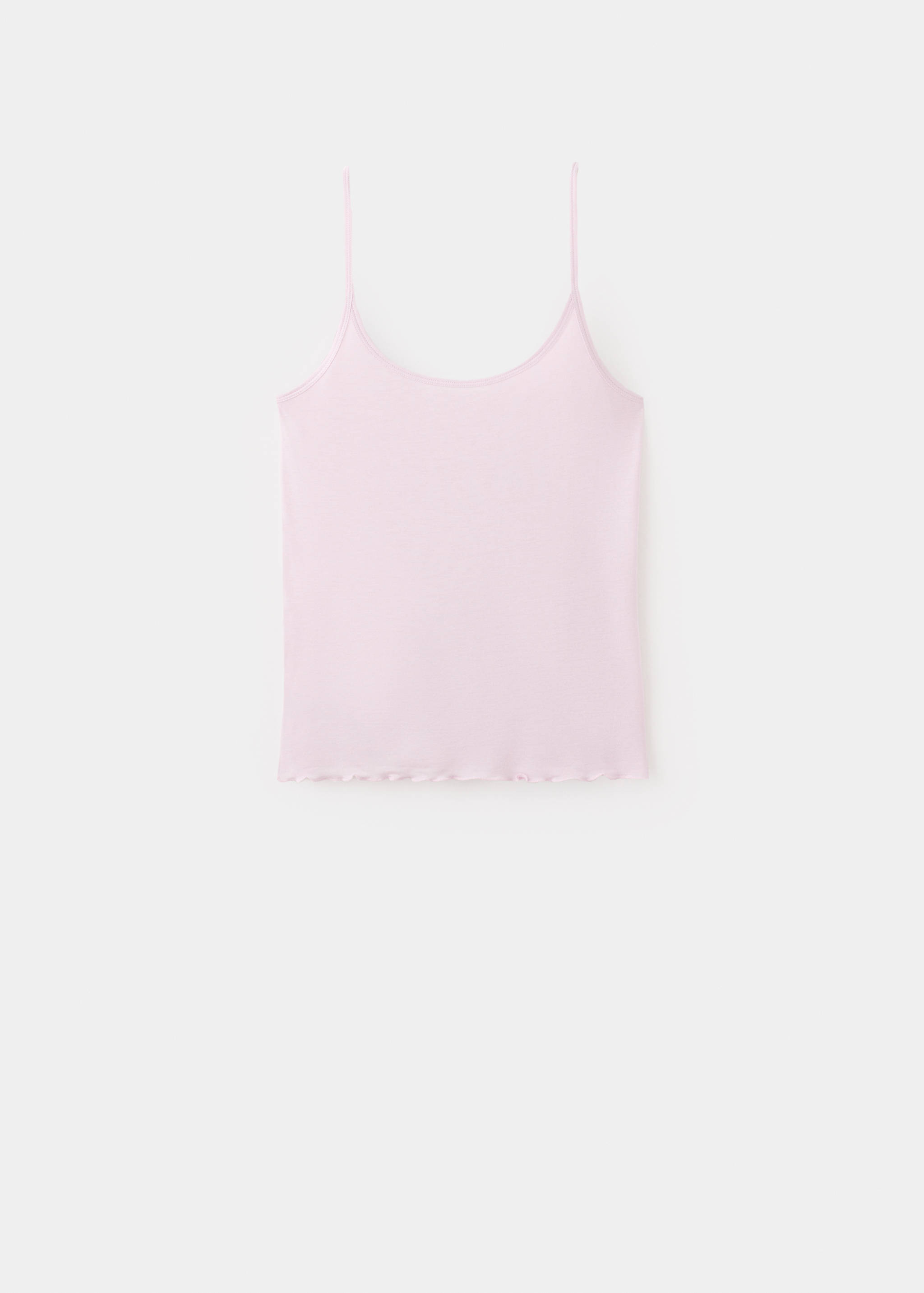 T-shirt micromodal bretelles - Article sans modèle