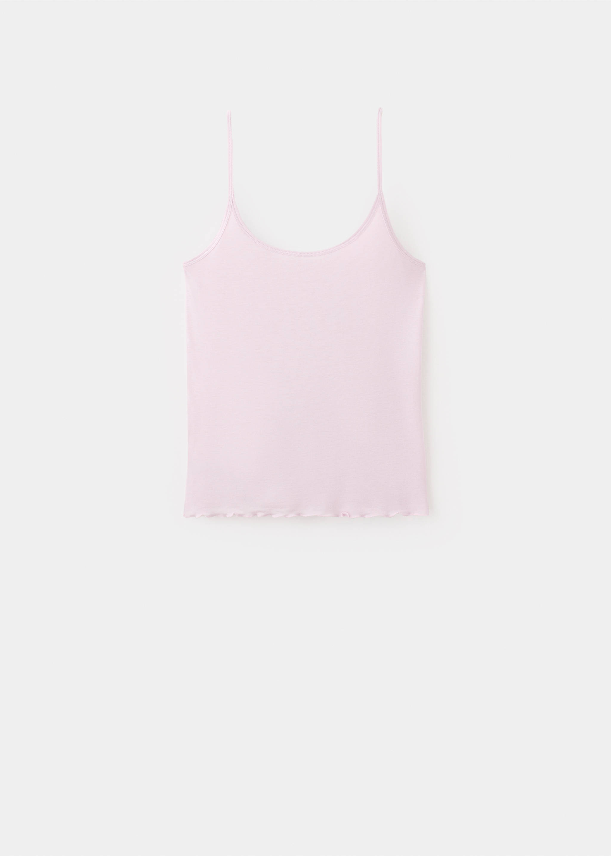 Micromodal tank top - Article without model, Lilac. Ref: 27083338-00.