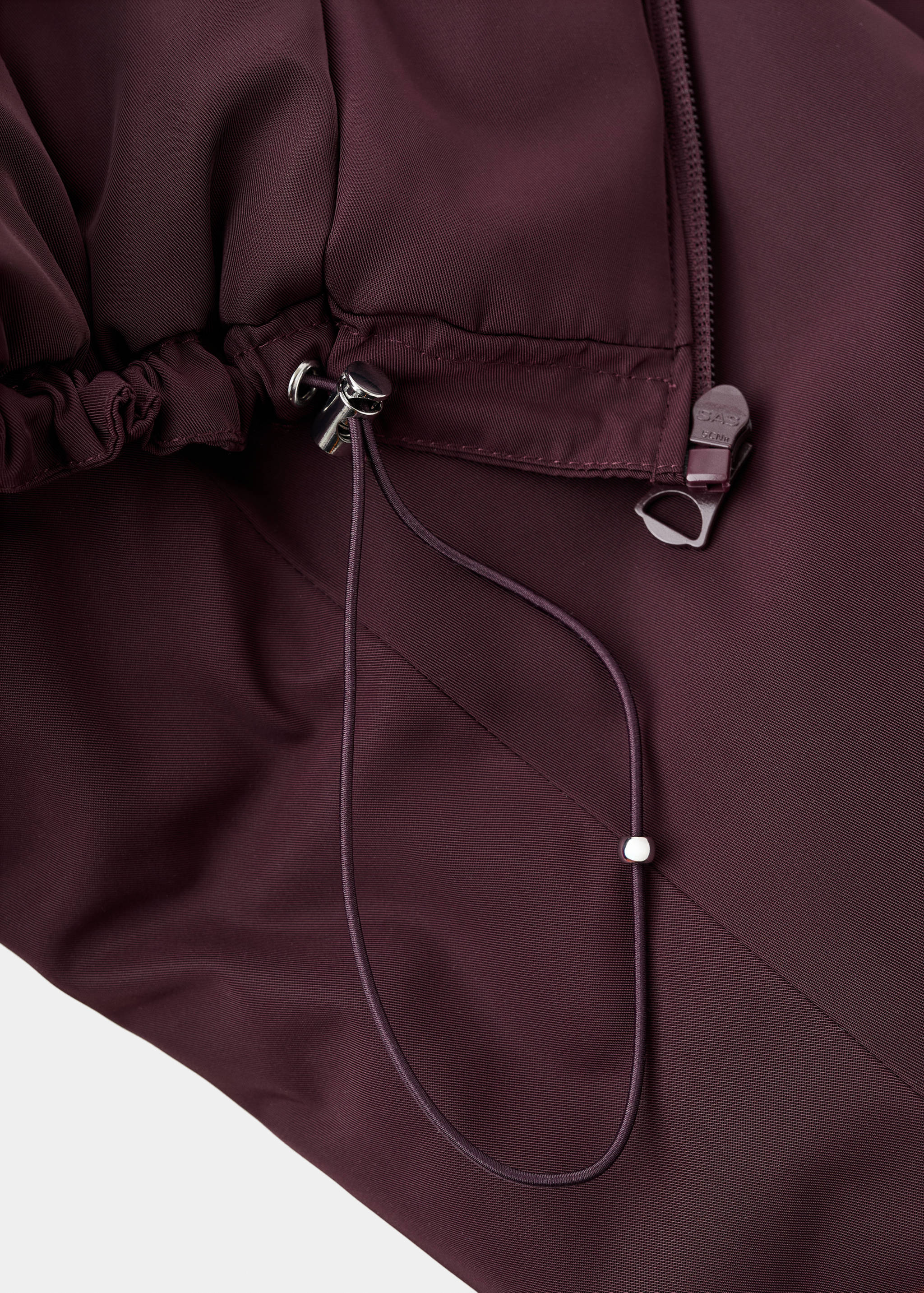 Oversized hooded jacket - Details of the article 0