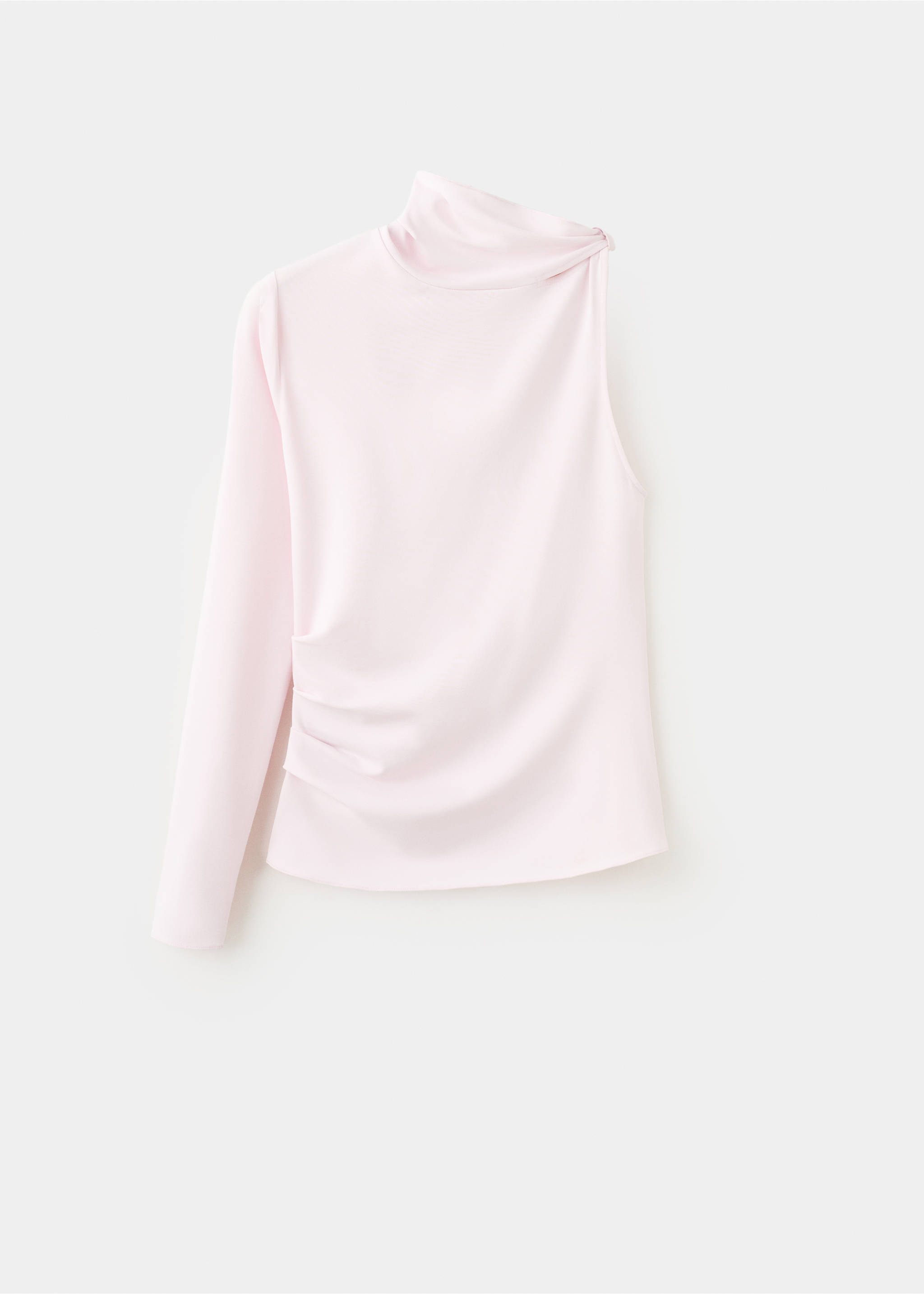 Camiseta manga larga asimétrica - Artículo sin modelo, Rosa palo. Ref: 27083341-00.