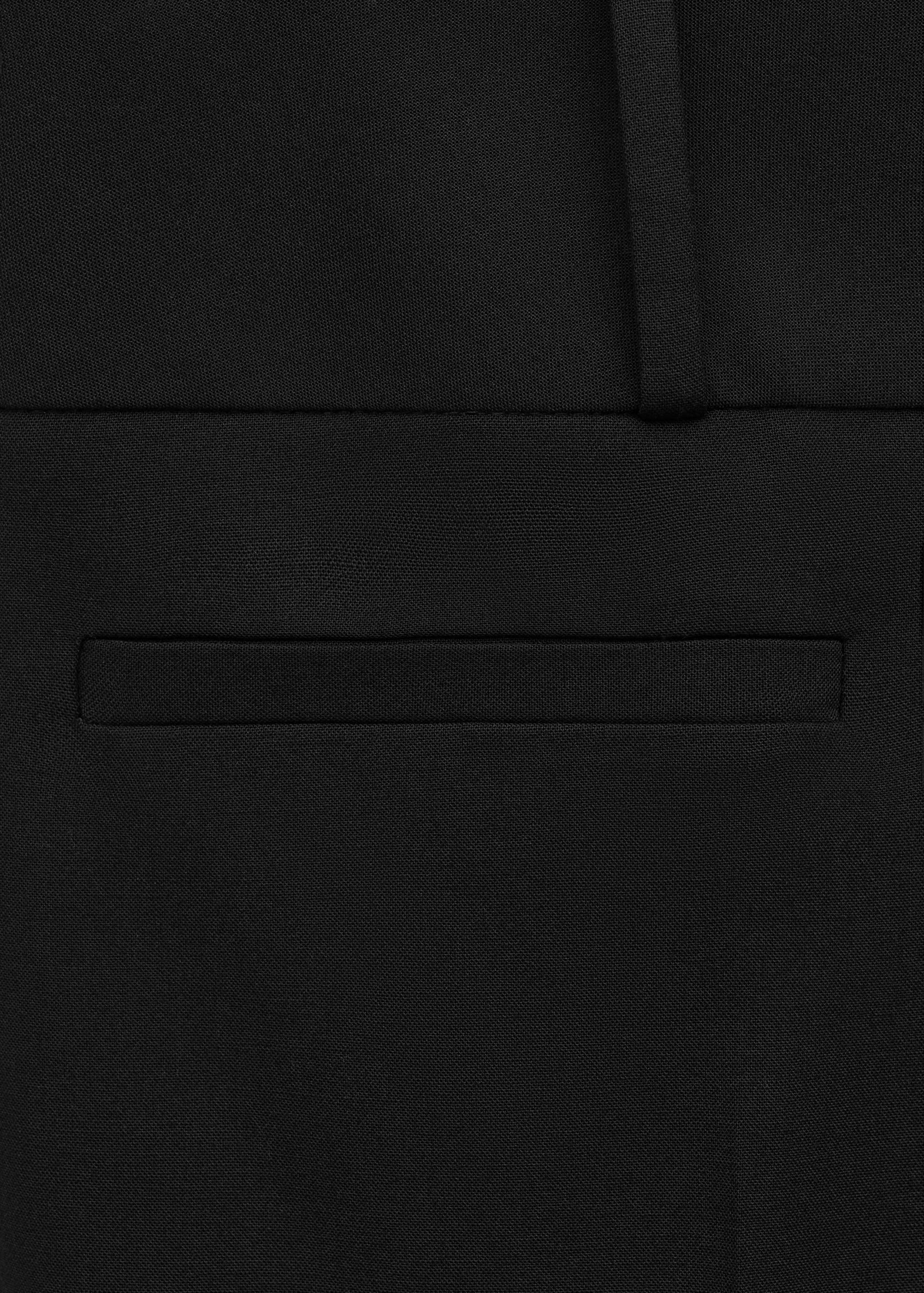 Hlače ravnog kroja s omčama za remen - Detalji artikla 0