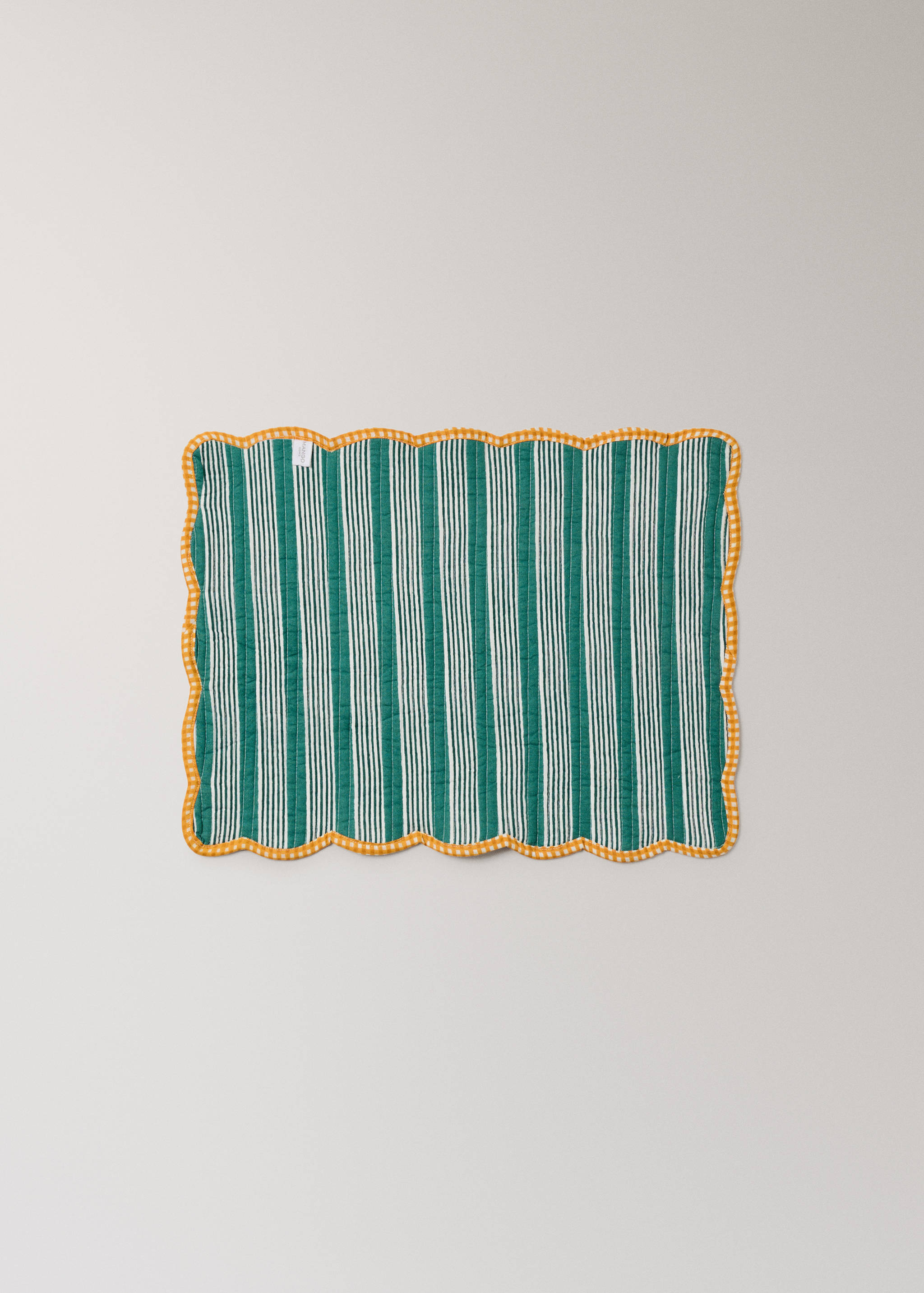 Reversible quilted cotton placemat - Details of the article 1