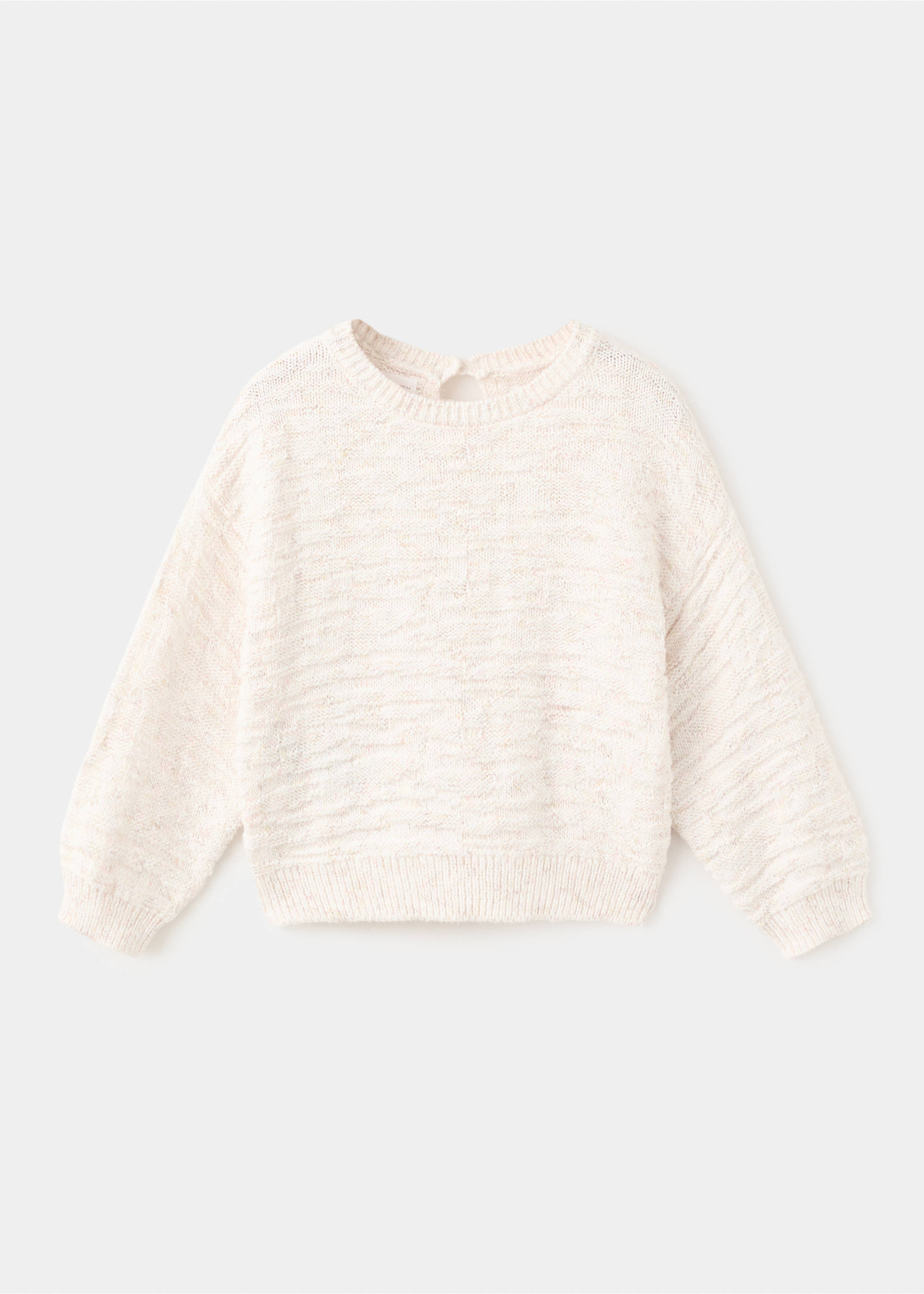 Jersey punto trenzado - Artículo sin modelo, Crudo. Ref: 27083710-00.