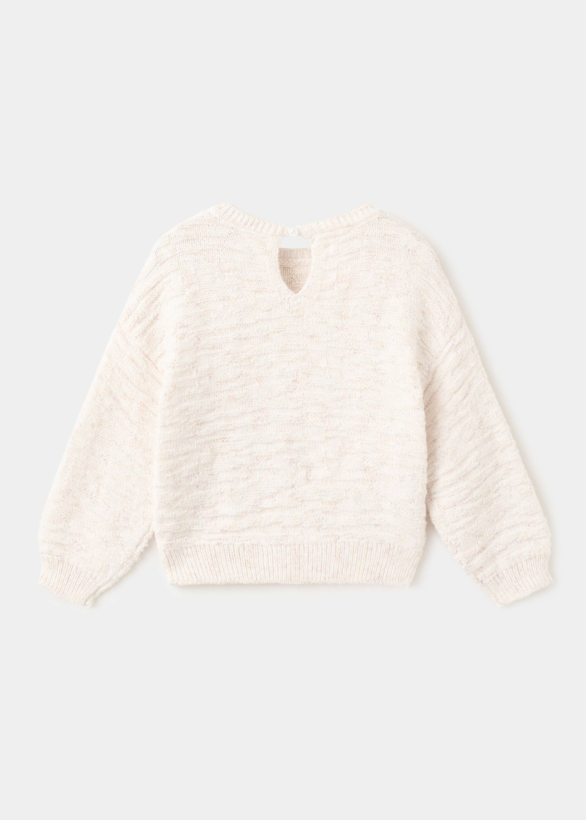 Jersey punto trenzado - Reverso del artículo