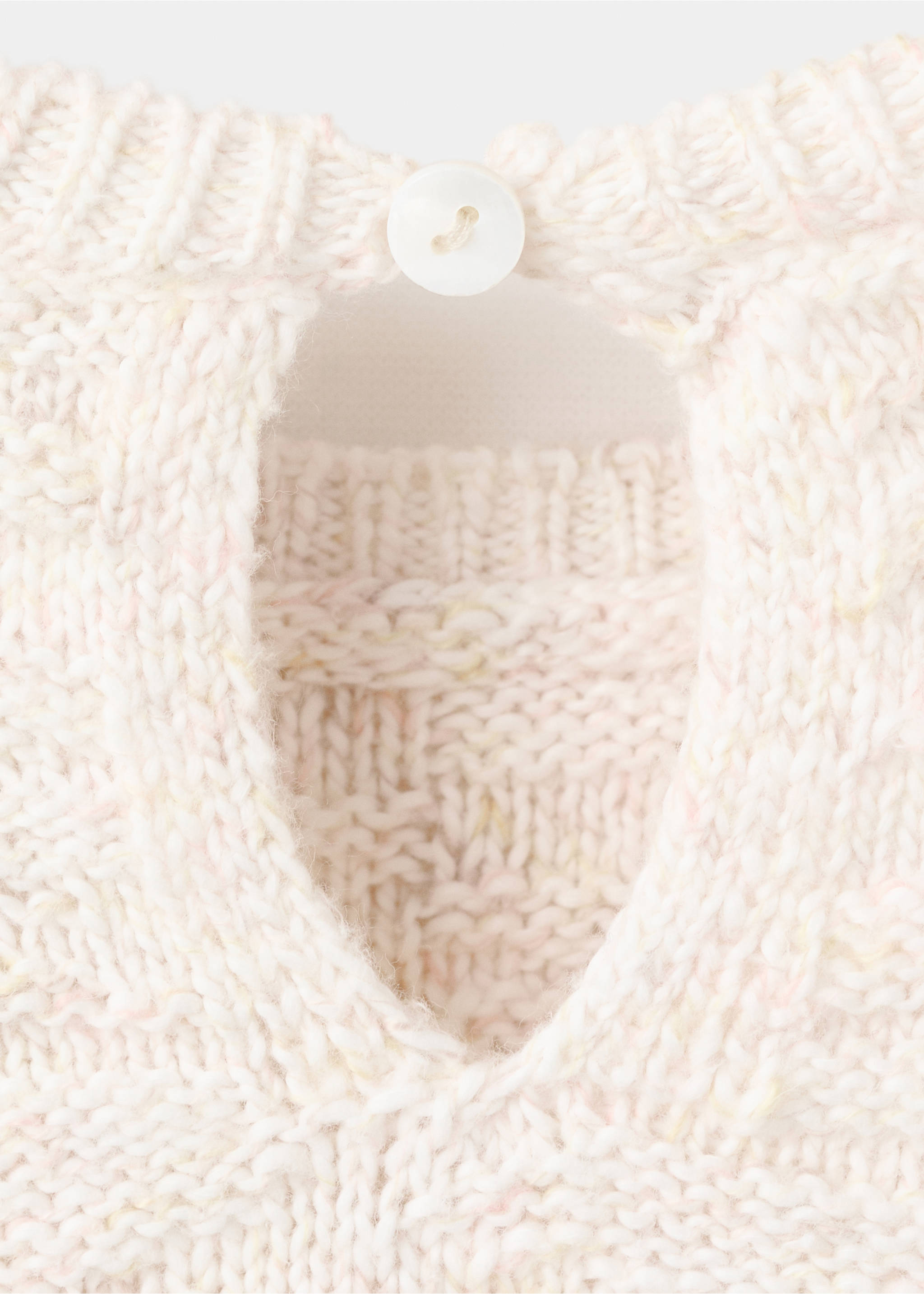 Jersey punto trenzado - Detalle del artículo 8, Crudo. Ref: 27083710-00.