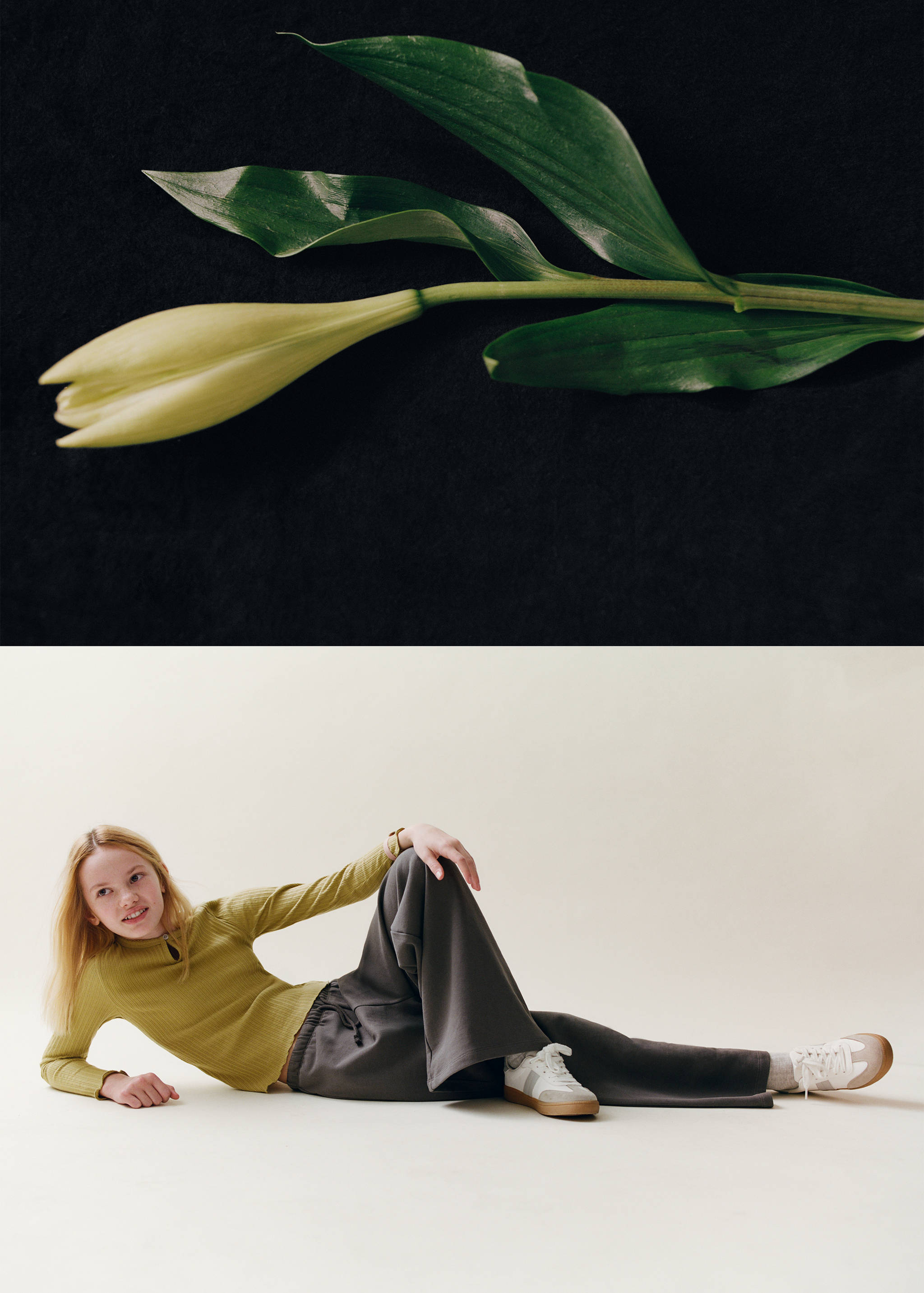 Cotton drawstring joggers - Details of the article 6