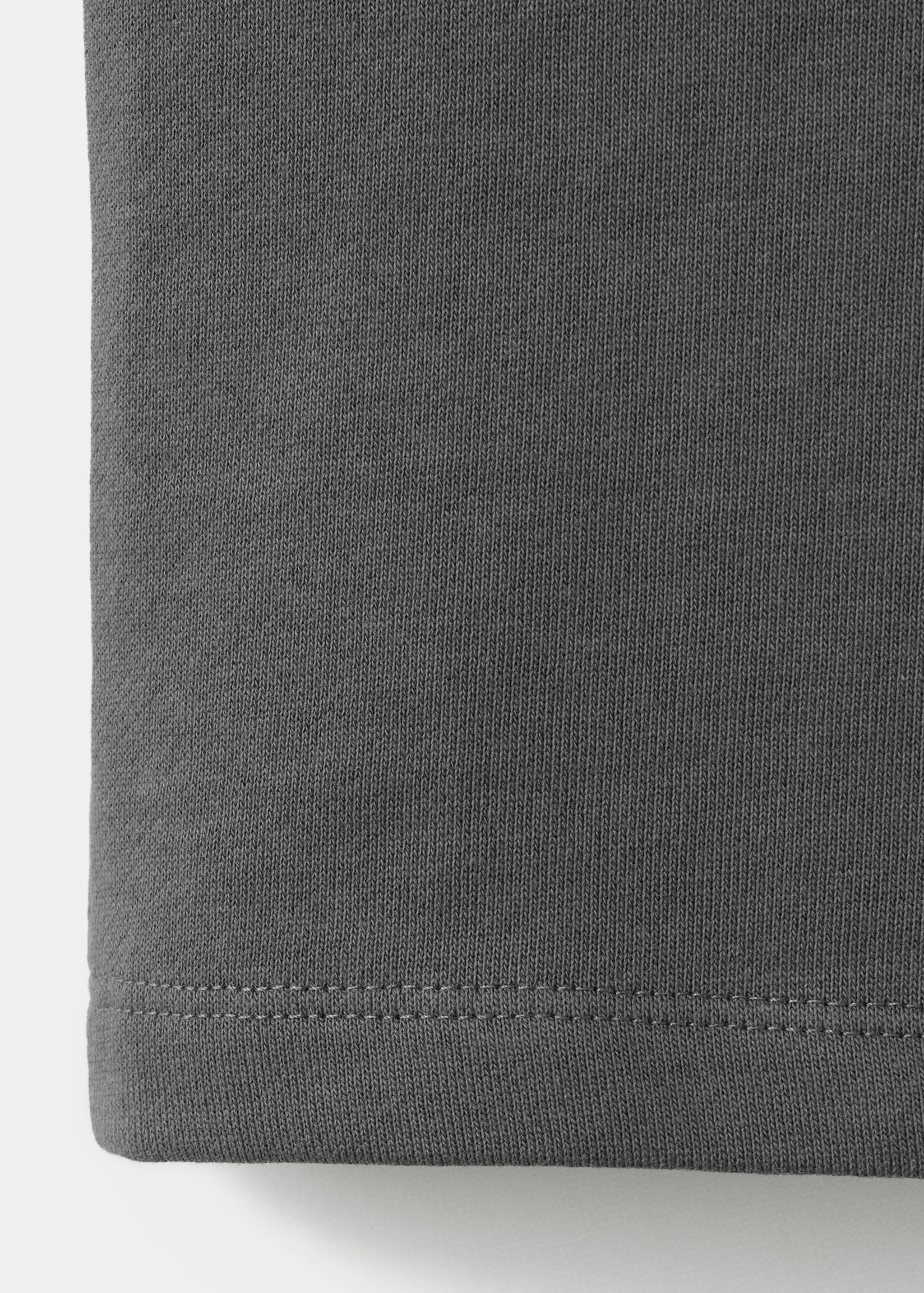 Cotton drawstring joggers - Details of the article 0