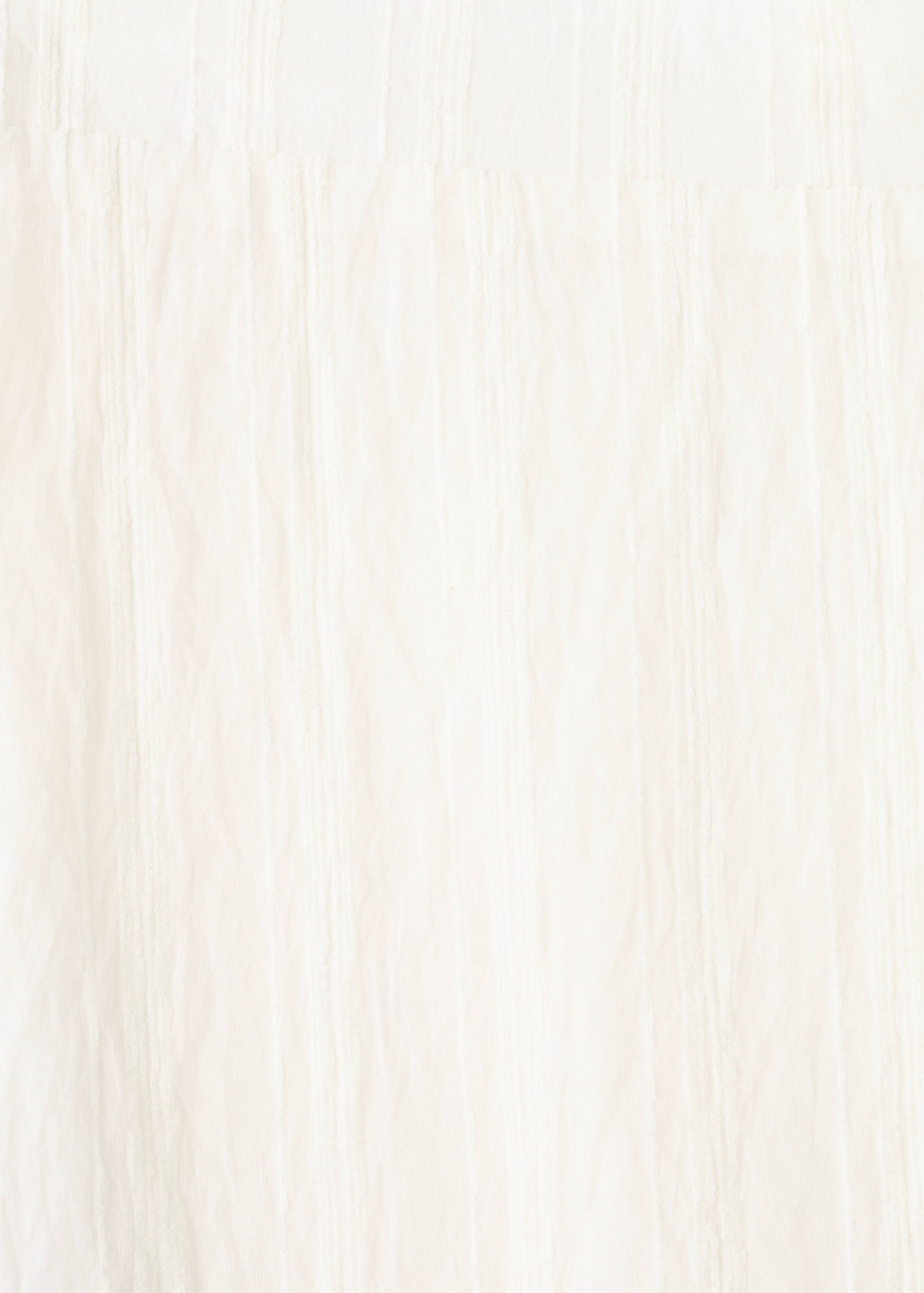 荷叶边纹理长裤 - null