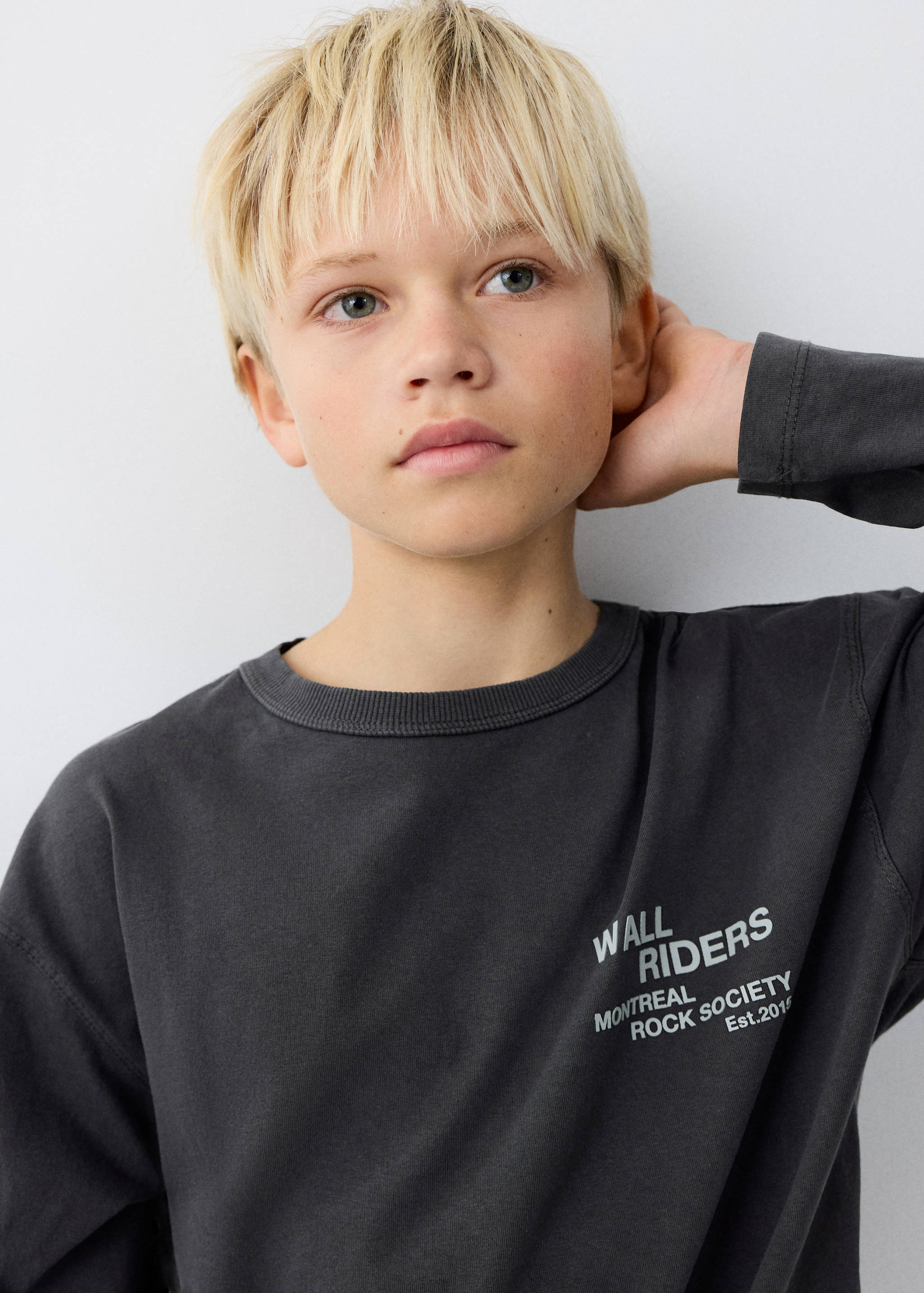 Text cotton T-shirt - Details of the article 1