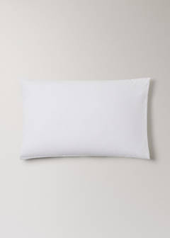 Two cotton garment-dyed mini-waffle pillowcases 50x75 cm — Off White 5