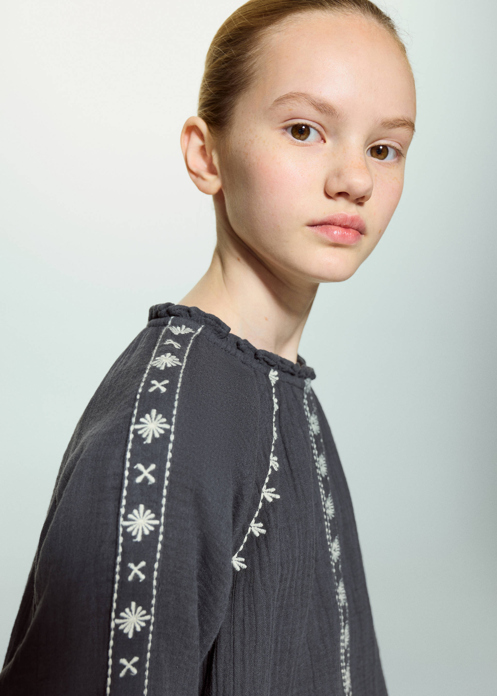 Blouse coton broderie - Détail de l'article 1