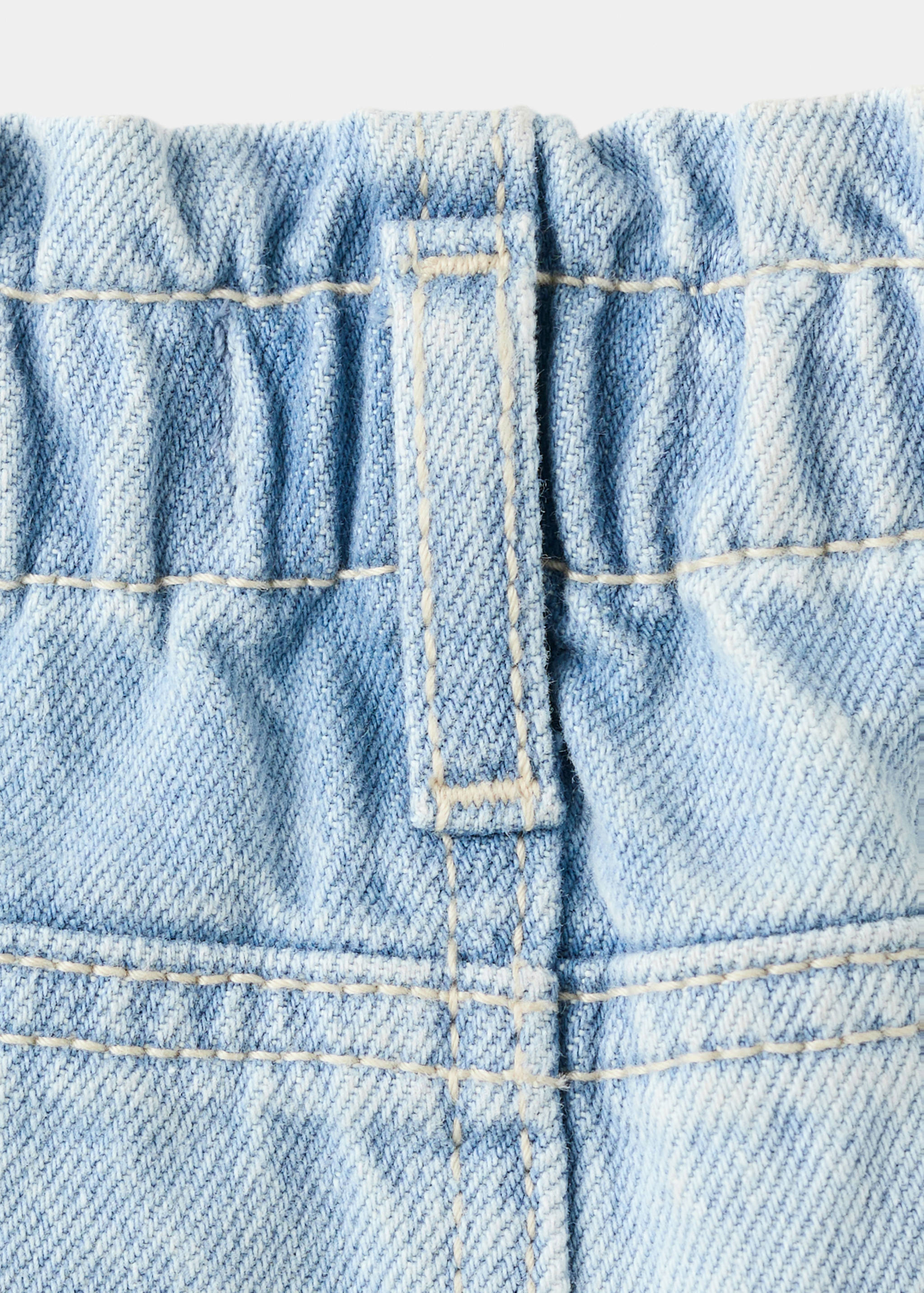 Falda vaquera paperbag - Detalle del artículo 0