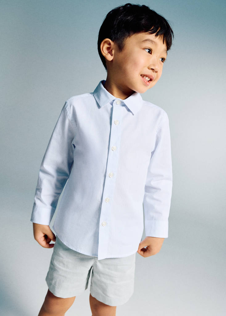 Camisa rayas algodón