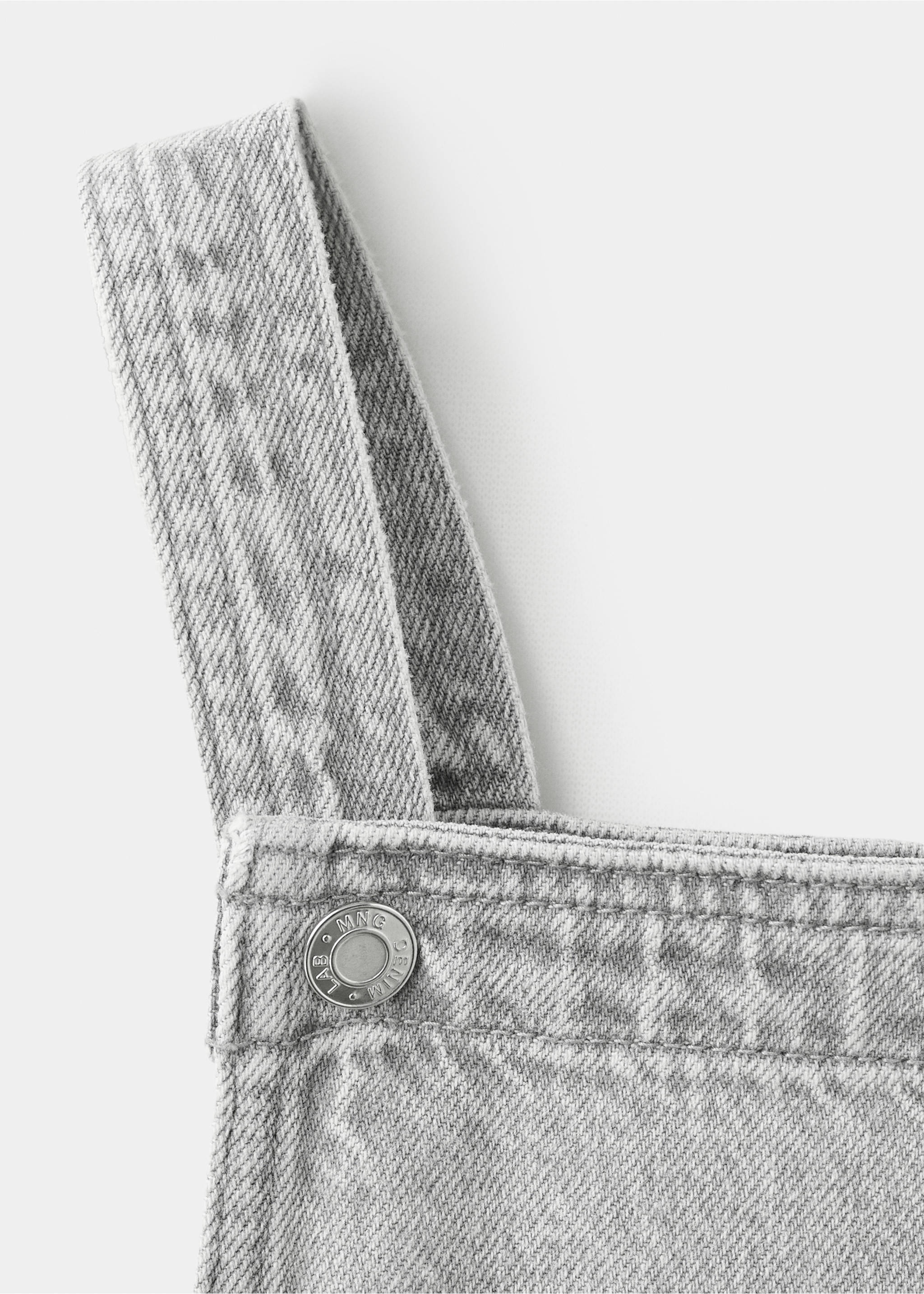 牛仔布背带裙 - null, 牛仔灰. Ref: 27083734-00.