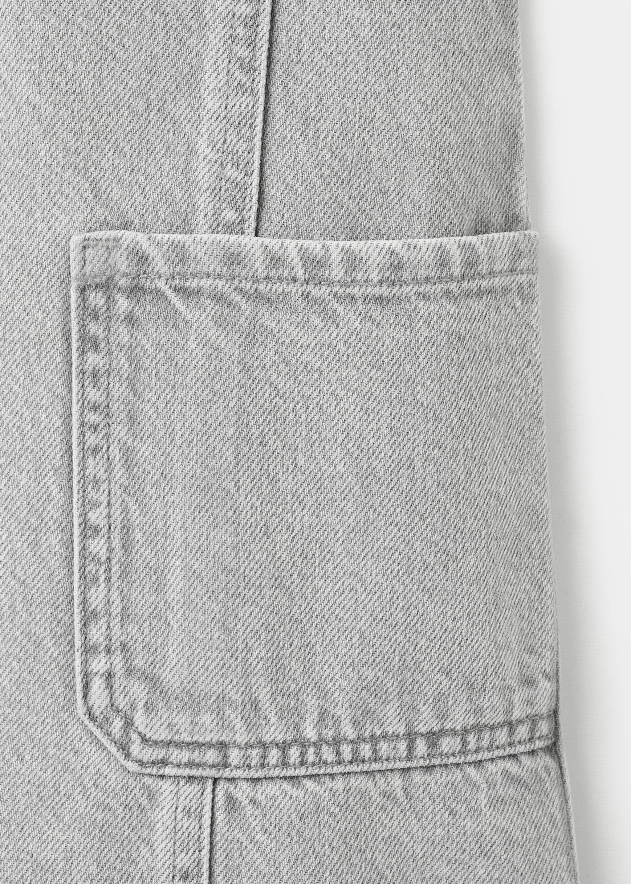 牛仔布背带裙 - null, 牛仔灰. Ref: 27083734-00.