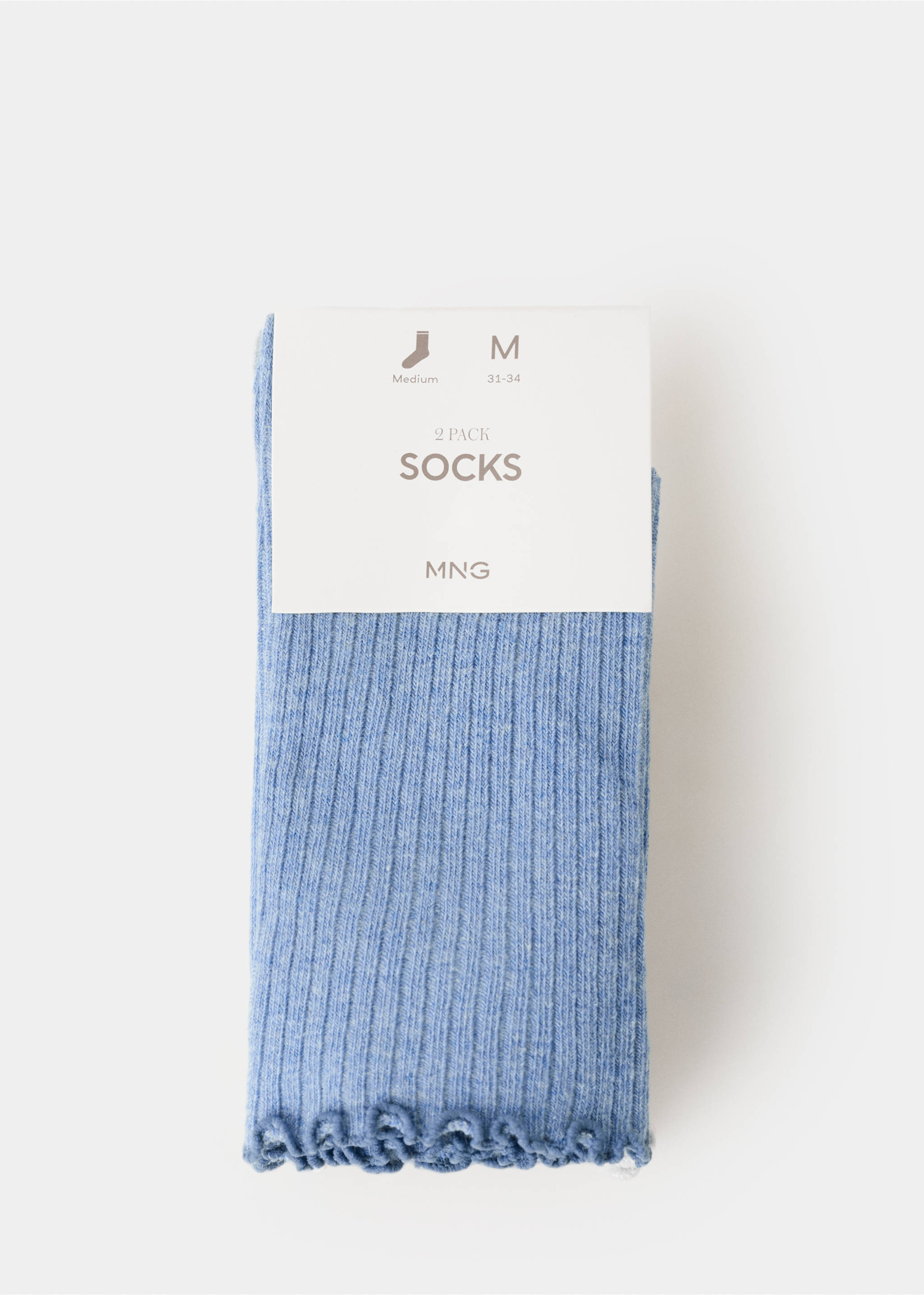 Pack 2 mitjons canalé - Detall de l'article 0, Lavanda. Ref: 27083736-00.