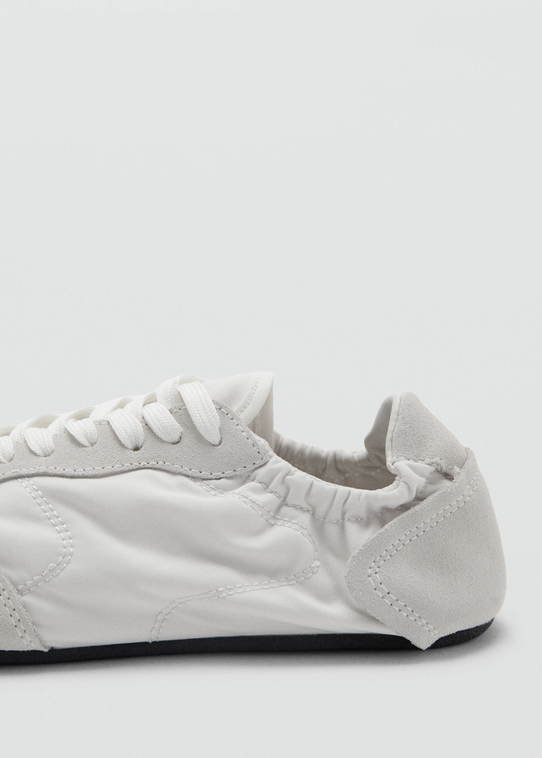 Lace-up leather sneakers - Details of the article 1