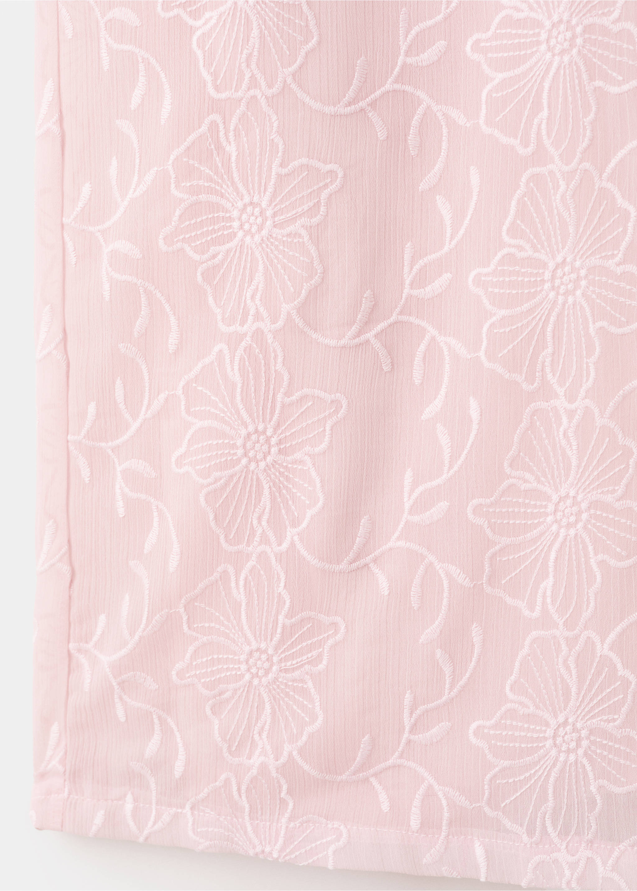 刺绣飘逸裤 - null, 粉色. Ref: 27084045-00.