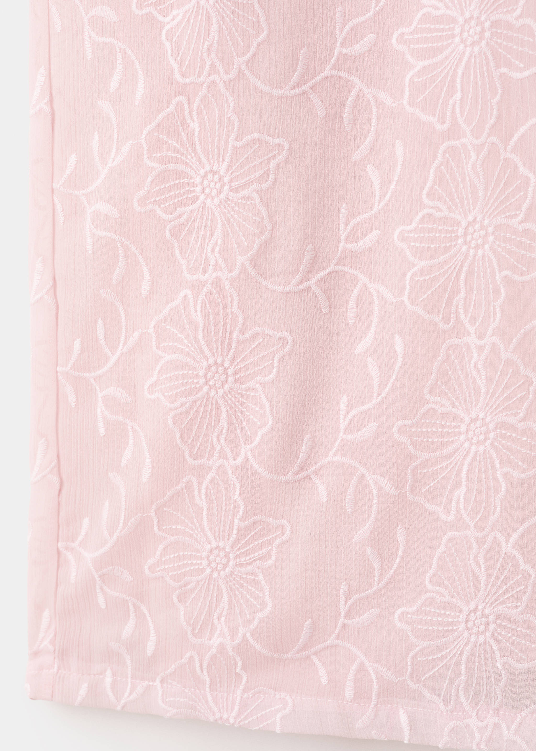 刺绣飘逸裤 - null