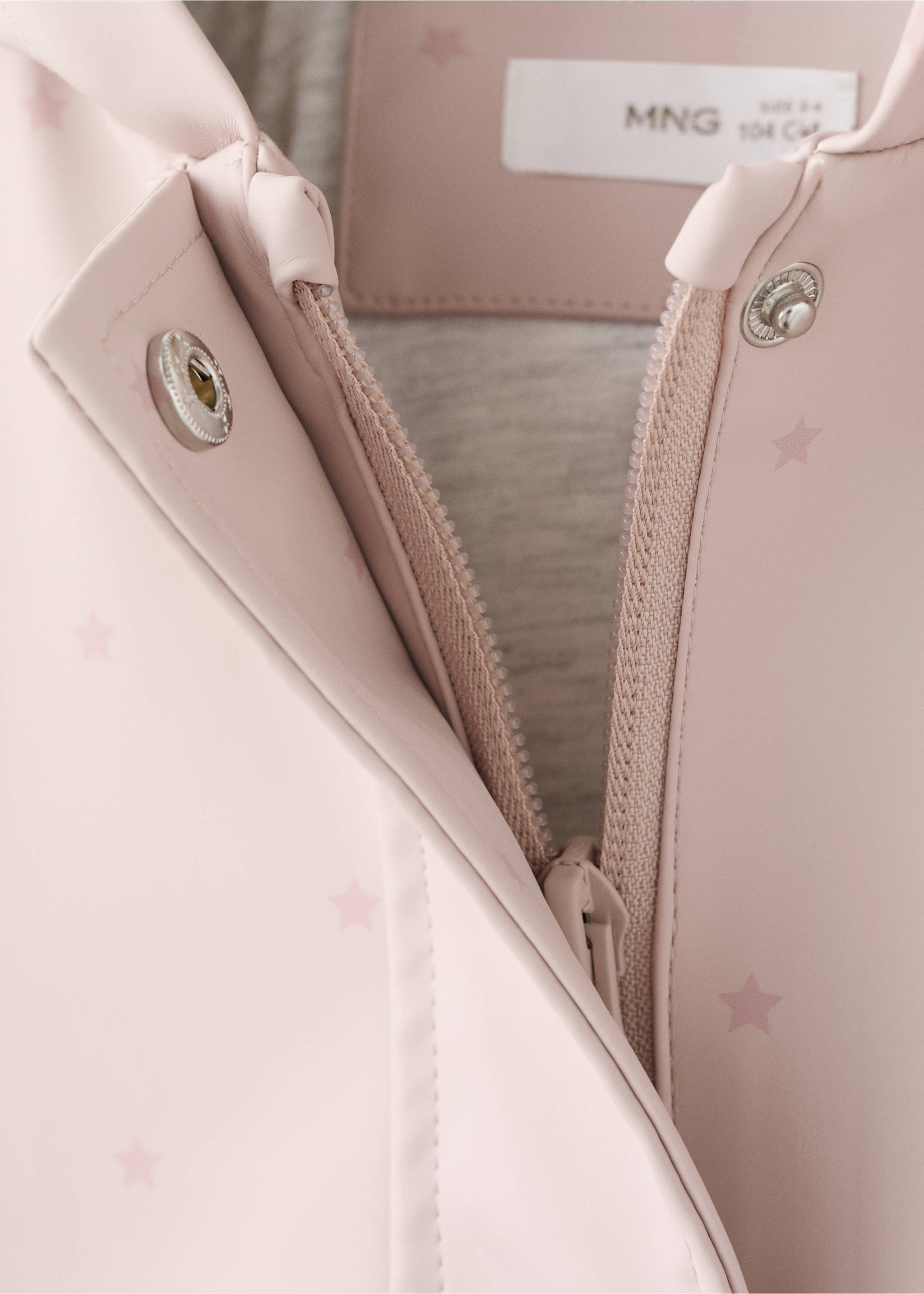 Chaqueta engomada estrellas - Detalle del artículo 8, Rosa. Ref: 27084047-00.