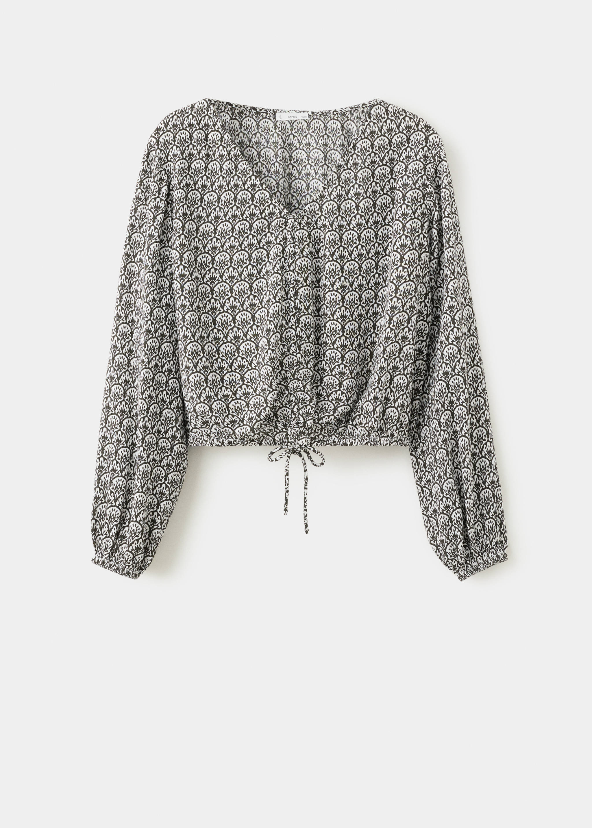 Flowy printed blouse - Article without model