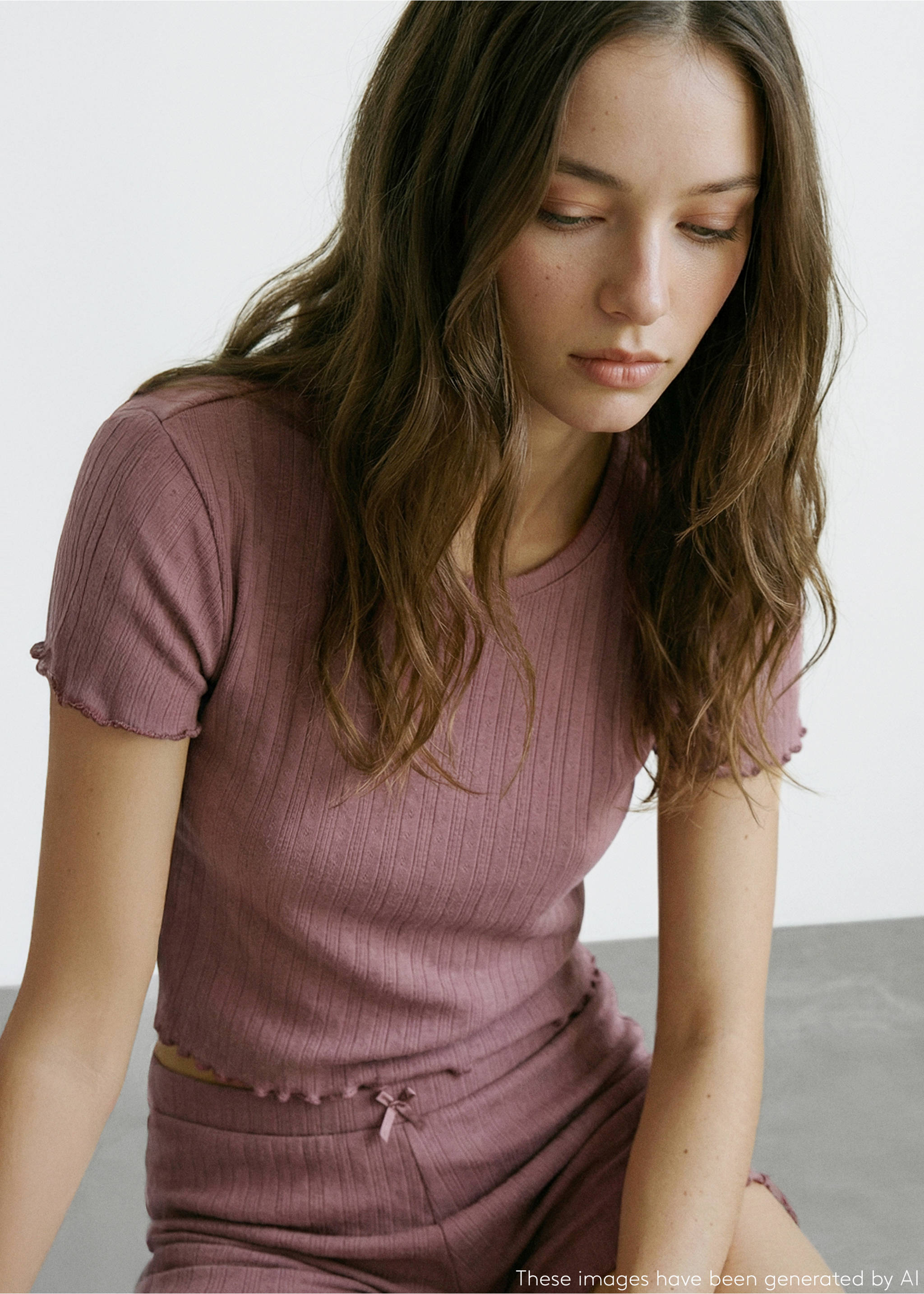 Pijama curt cotó - Detall de l'article 2, Rosa. Ref: 27084067-00.