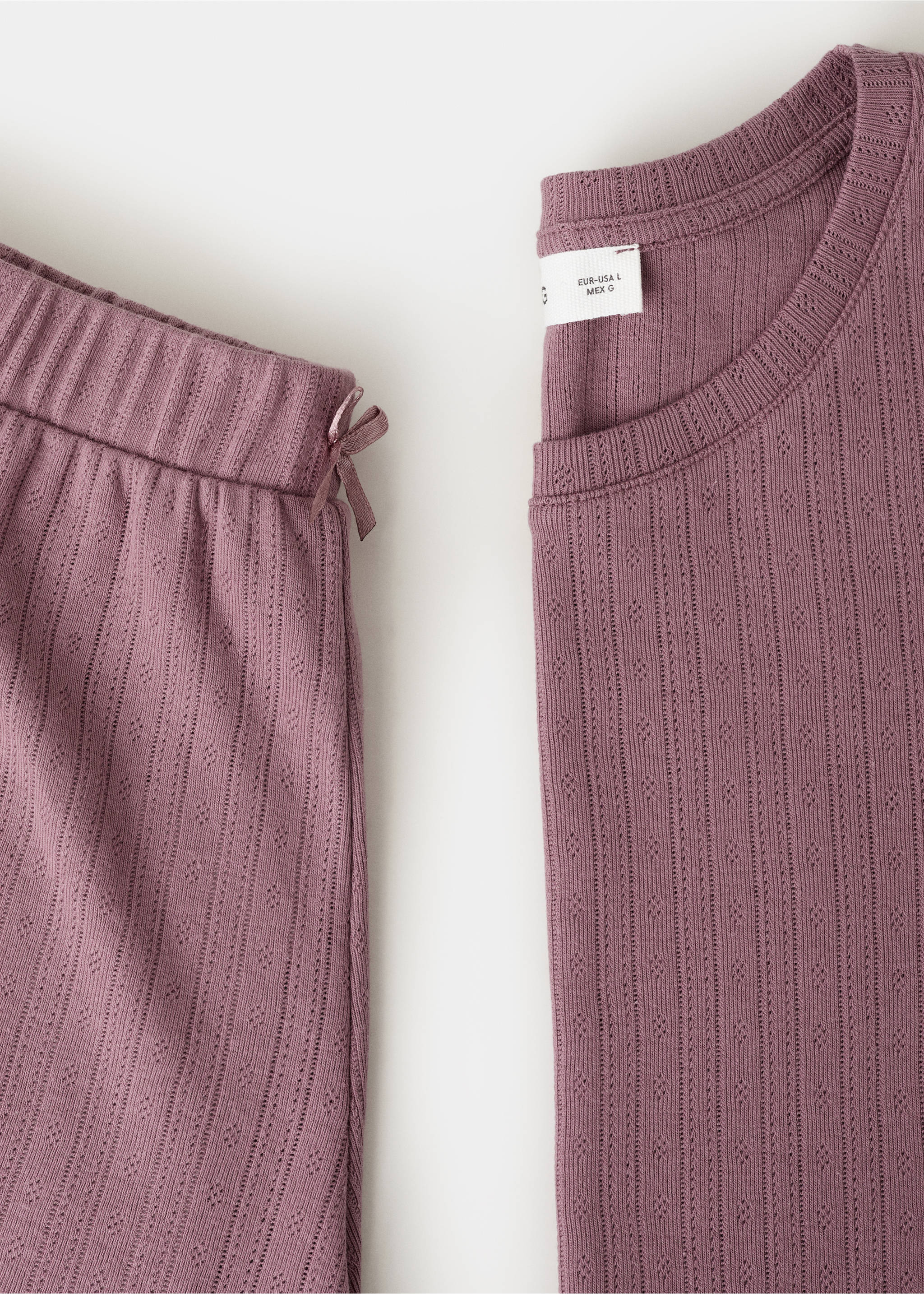 Pijama curt cotó - Detall de l'article 0, Rosa. Ref: 27084067-00.