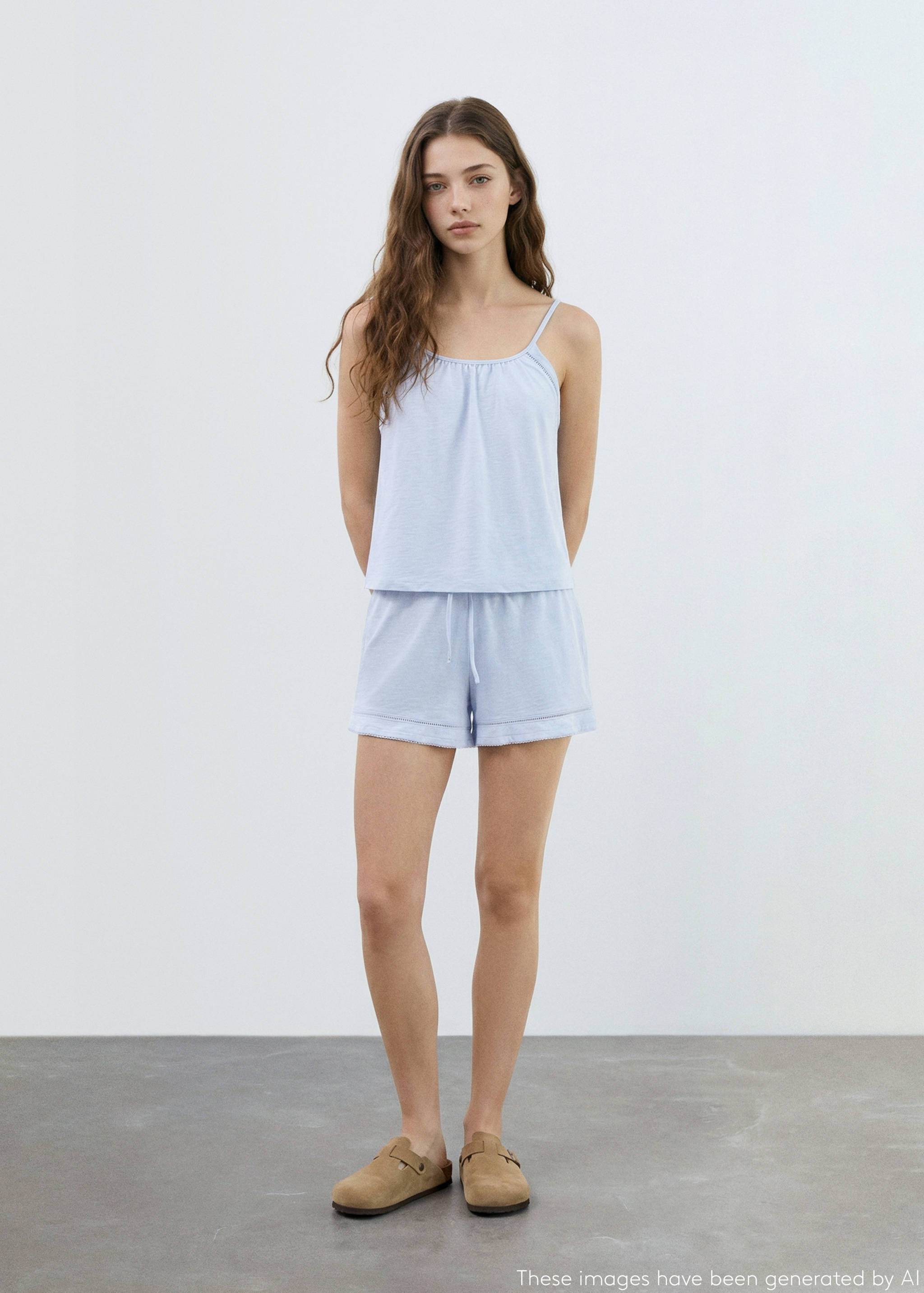 Conjunt pijama 100% cotó - Pla general