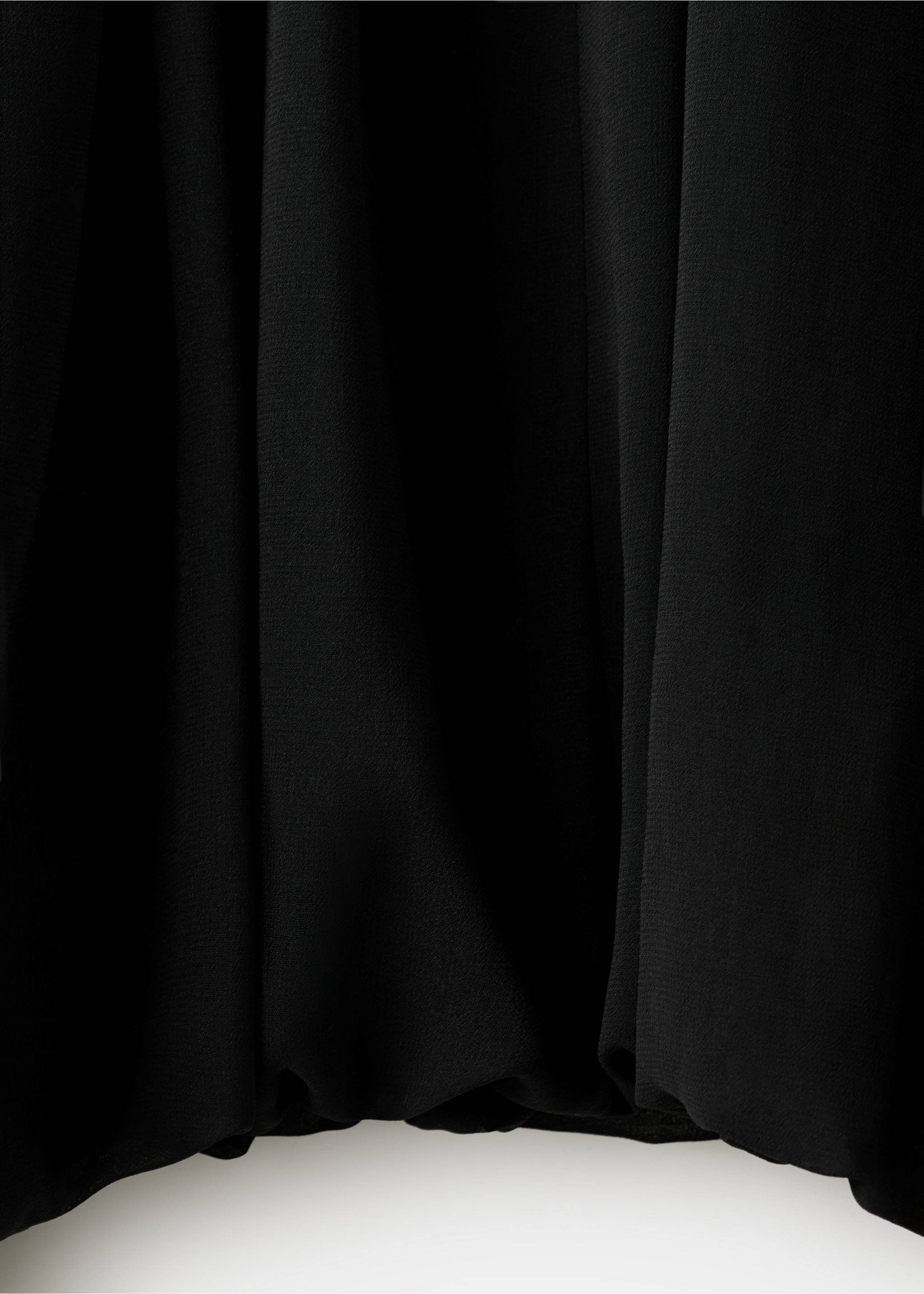 Puff sleeves blouse - Details of the article 0, Black. Ref: 27084073-00.