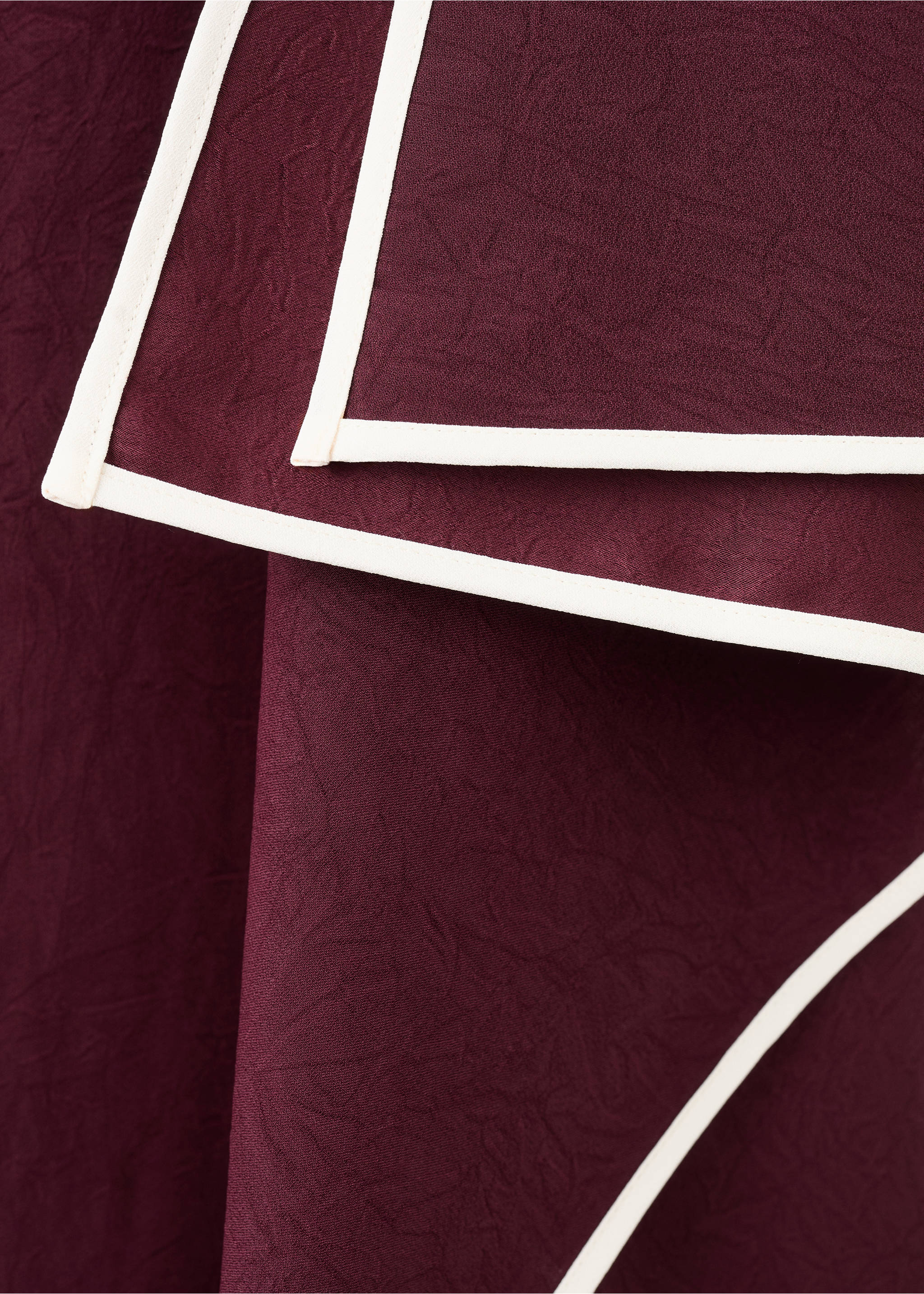 花边不对称衬衫 - null, 米色. Ref: 27084079-00.