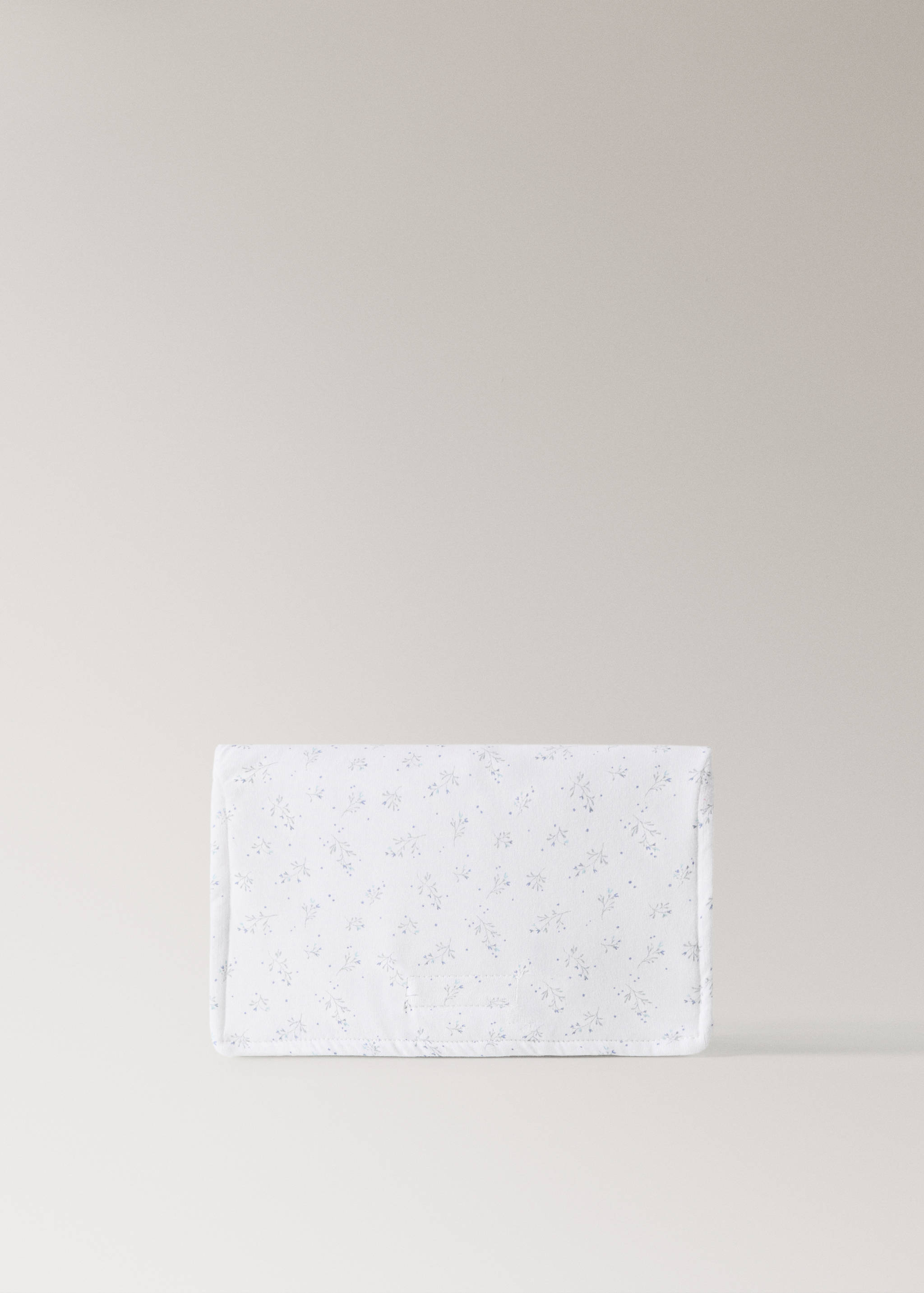 Matelas à langer pour bébé en coton à fleurs - Article sans modèle