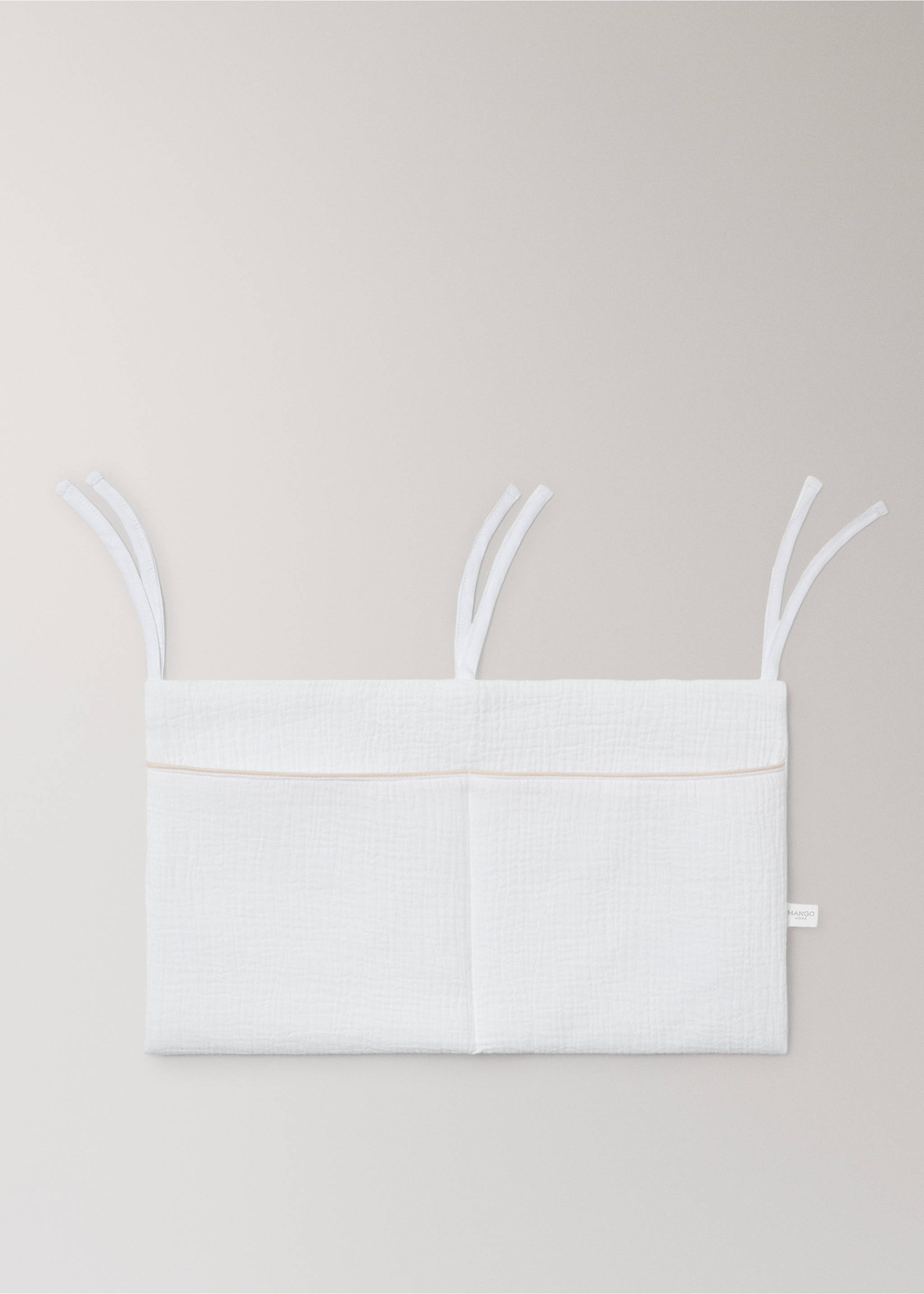 Cotton gauze children's organiser - Article without model, White. Ref: 27084086-00.