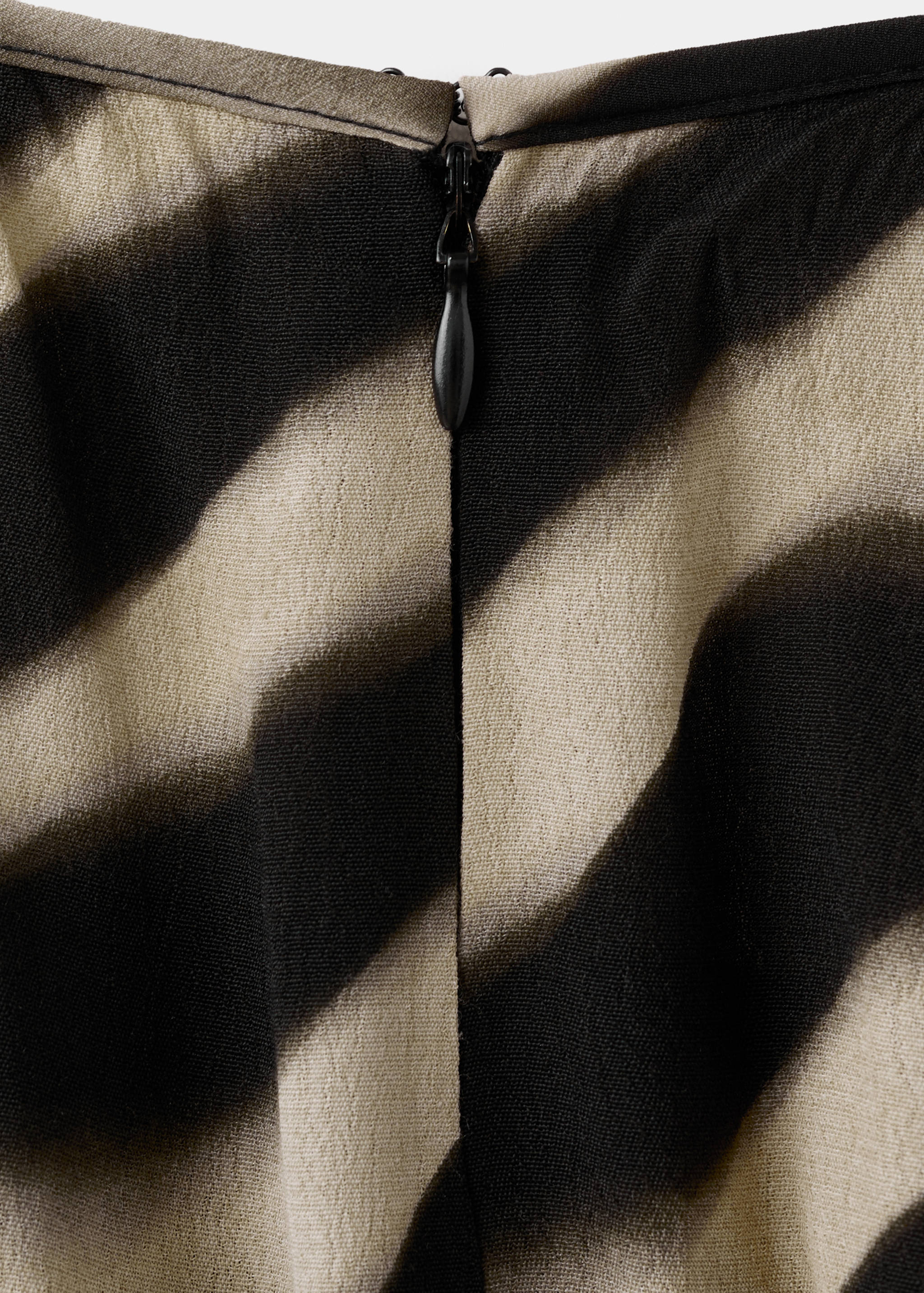 Zebra-print straight-fit trousers - Details of the article 8