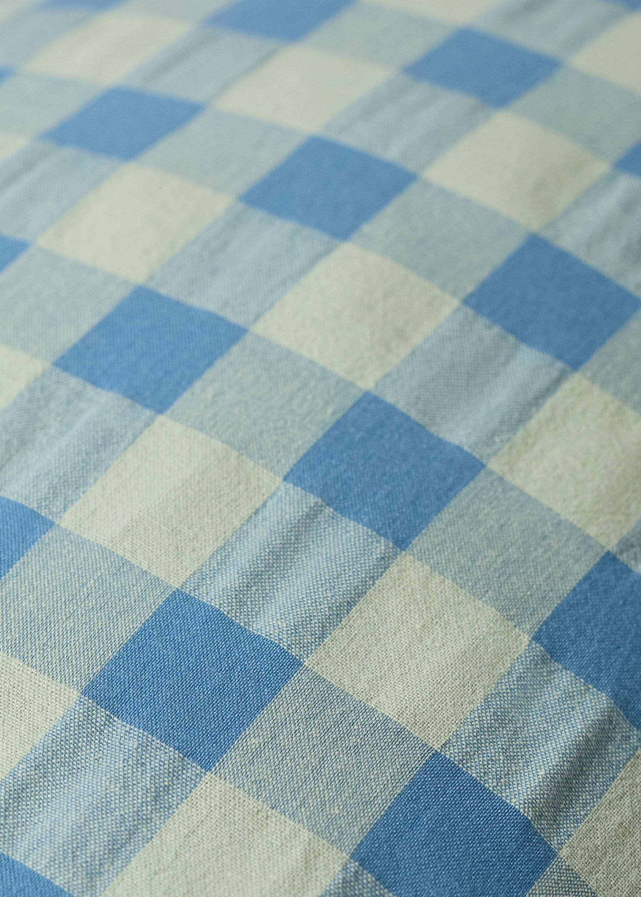 Children's check cushion cover 30x50 cm - Details of the article 4