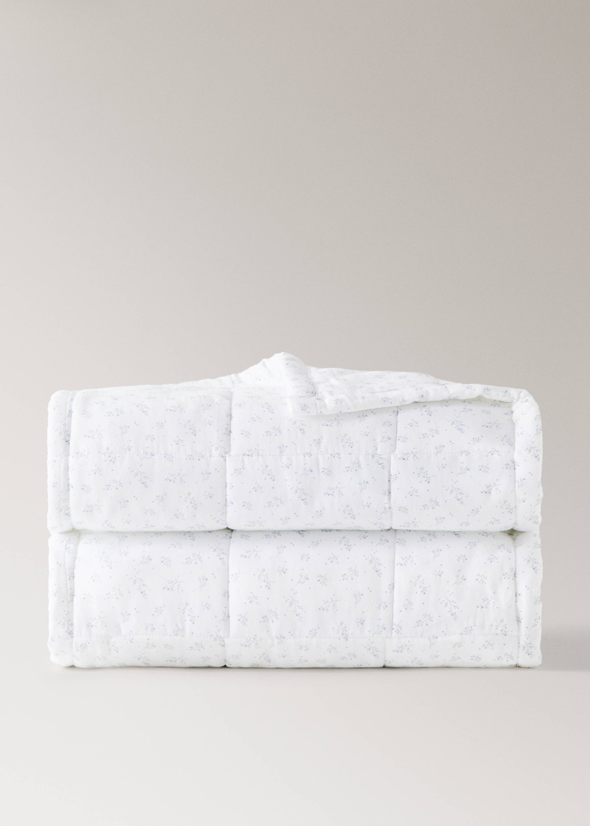 Couette pour berceau en coton à fleurs - Article sans modèle